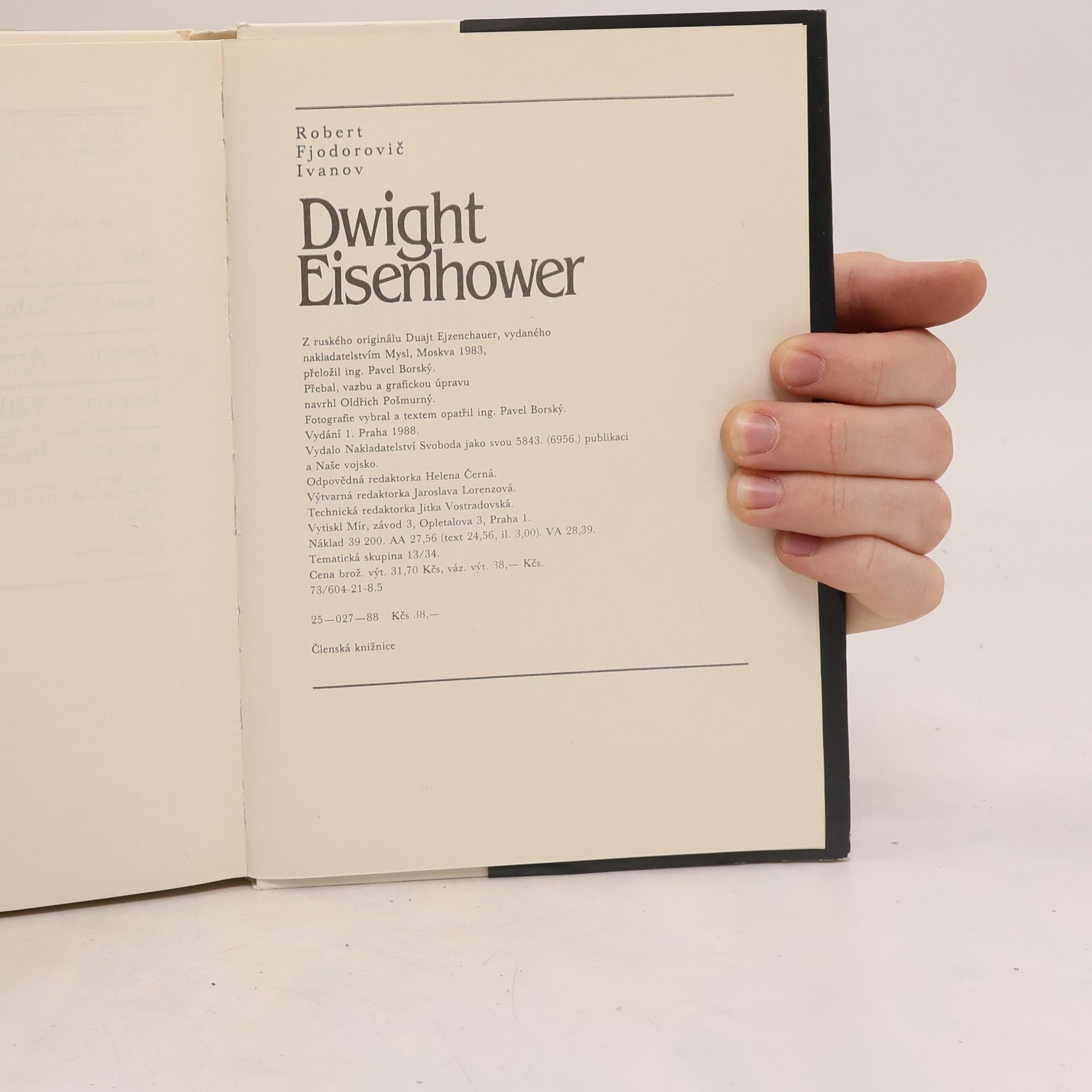 Robert Fjodorovič Ivanov Dwight Eisenhower