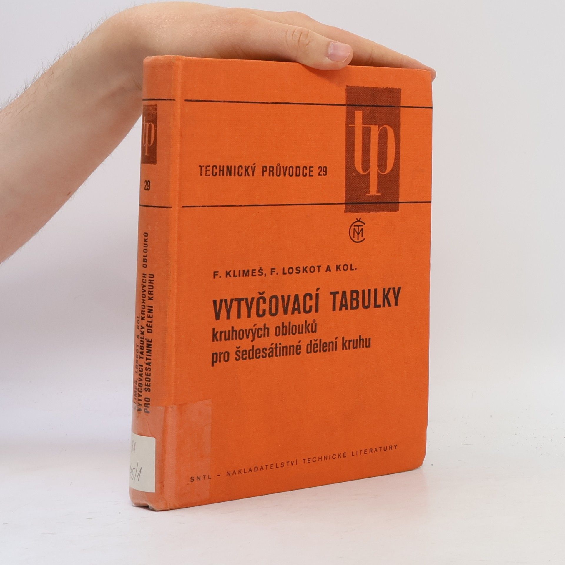 F. Klimeš  Technický průvodce. Vytyčovací tabulky