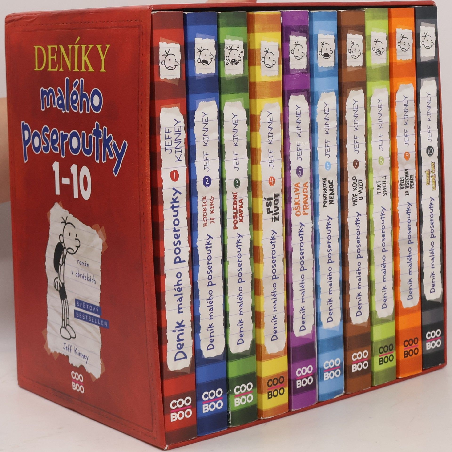 Jeff Kinney Deník malého poseroutky 1-10