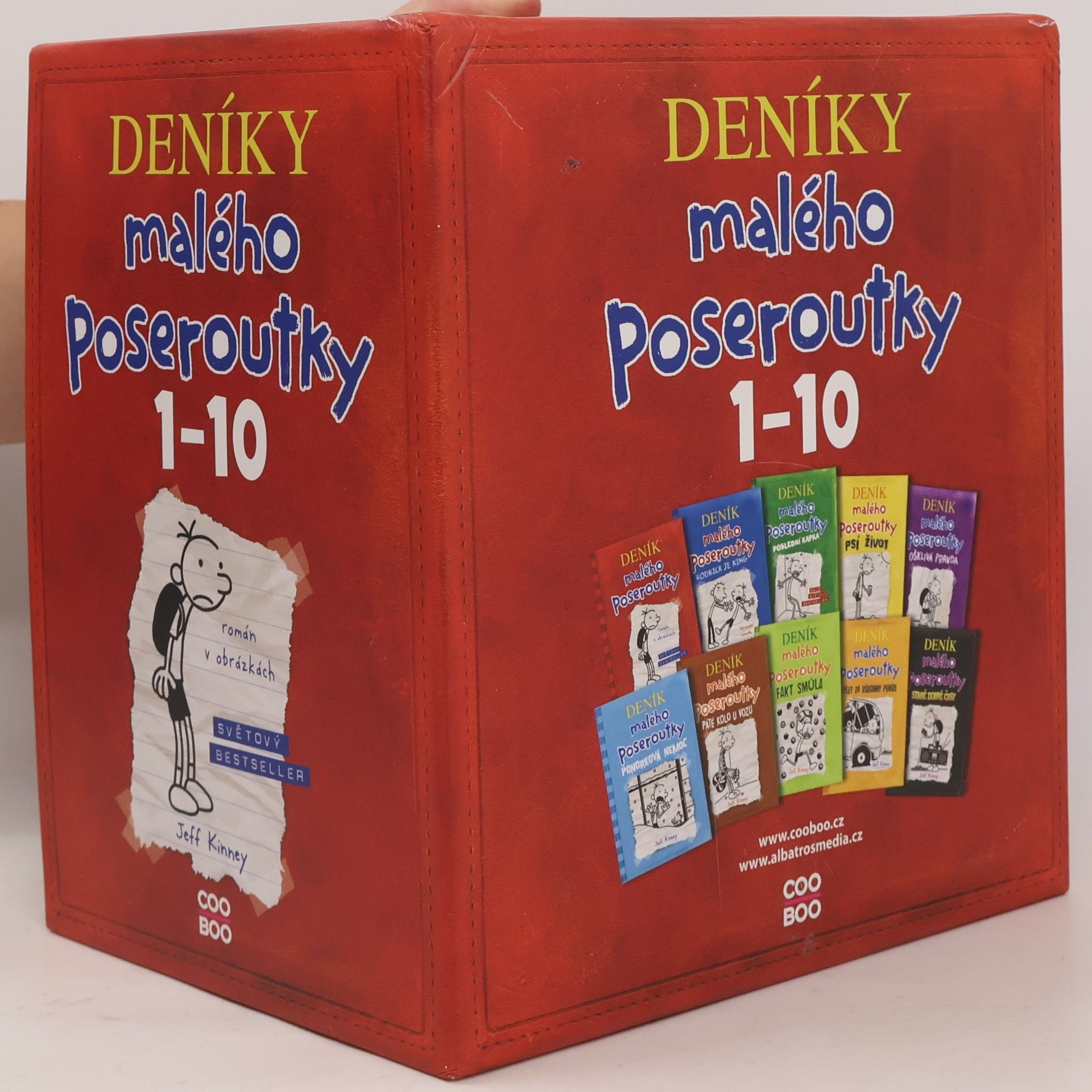Jeff Kinney Deník malého poseroutky 1-10