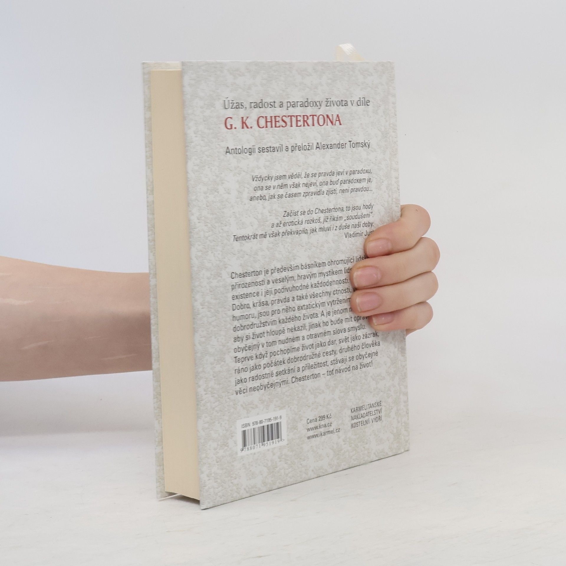 Gilbert Keith Chesterton Úžas, radost a paradoxy života v díle G. K. Chestertona