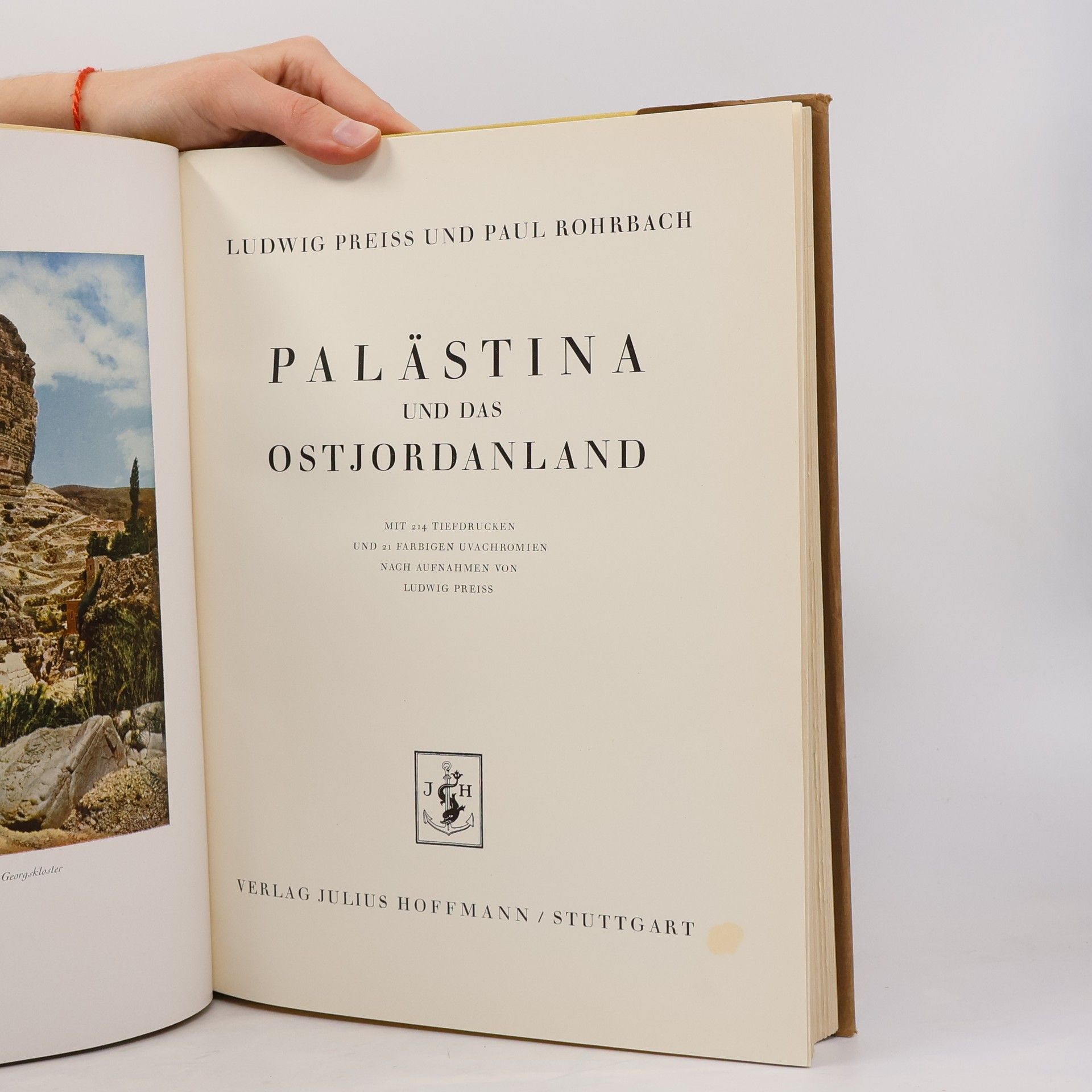 Paul Rohrbach Palästina und das Ostjordanland