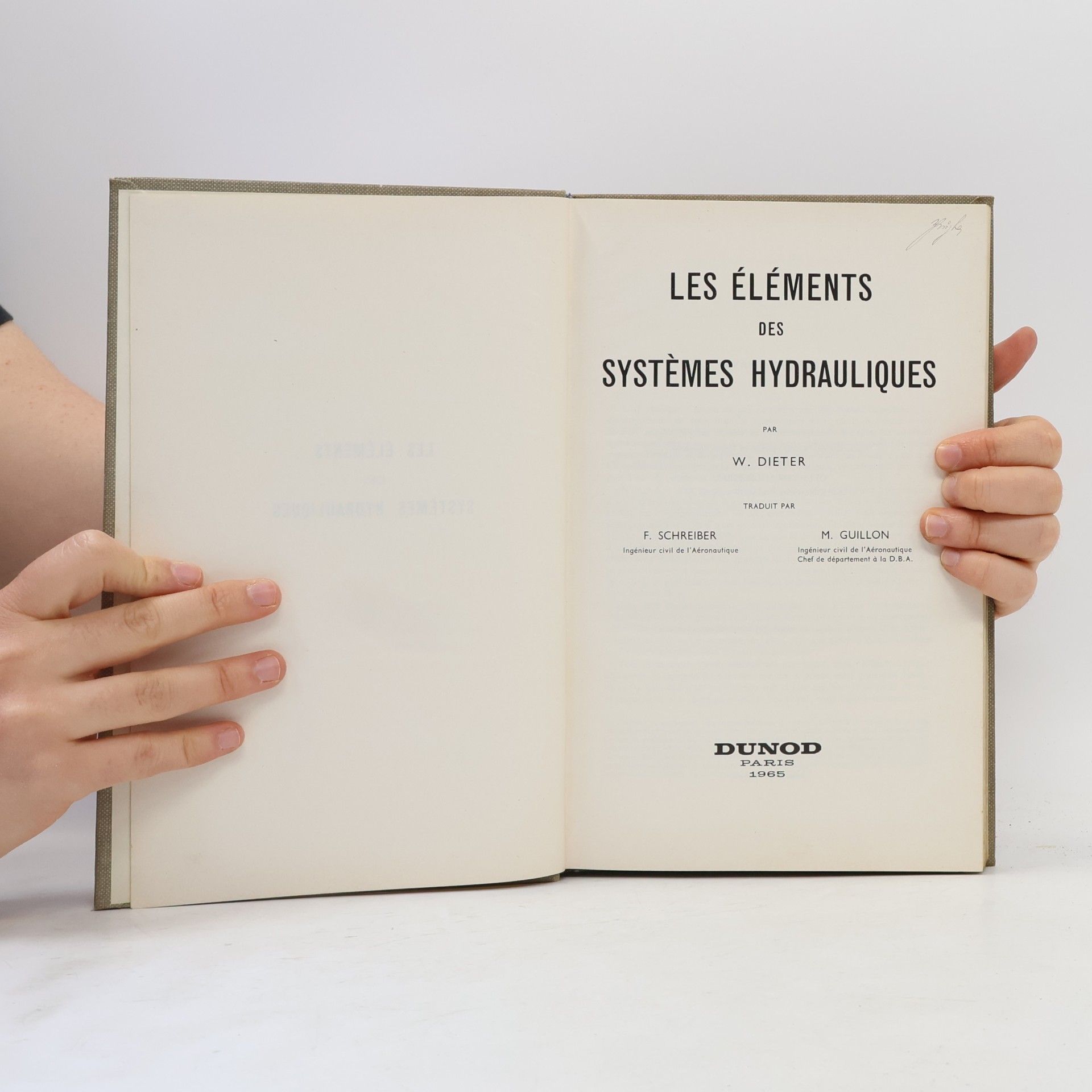 Auteurscollectief Les Éléments des systèmes hydrauliques