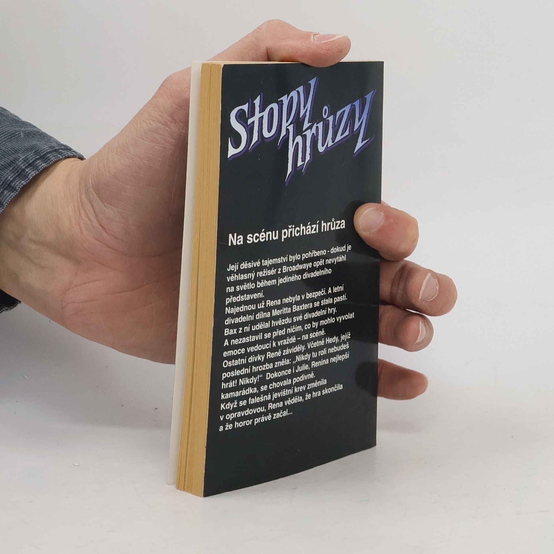 R. L. Stine Stopy hrůzy 50: Za oponou