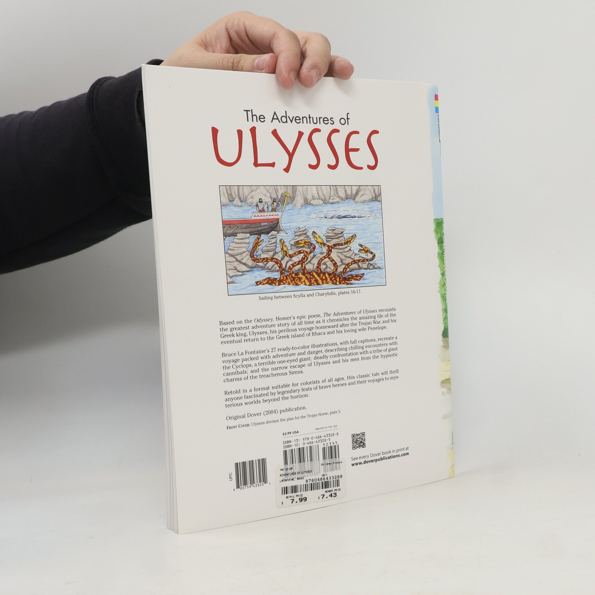Bruce LaFontaine Dover Coloring Book: The Adventures of Ulysses Coloring Book