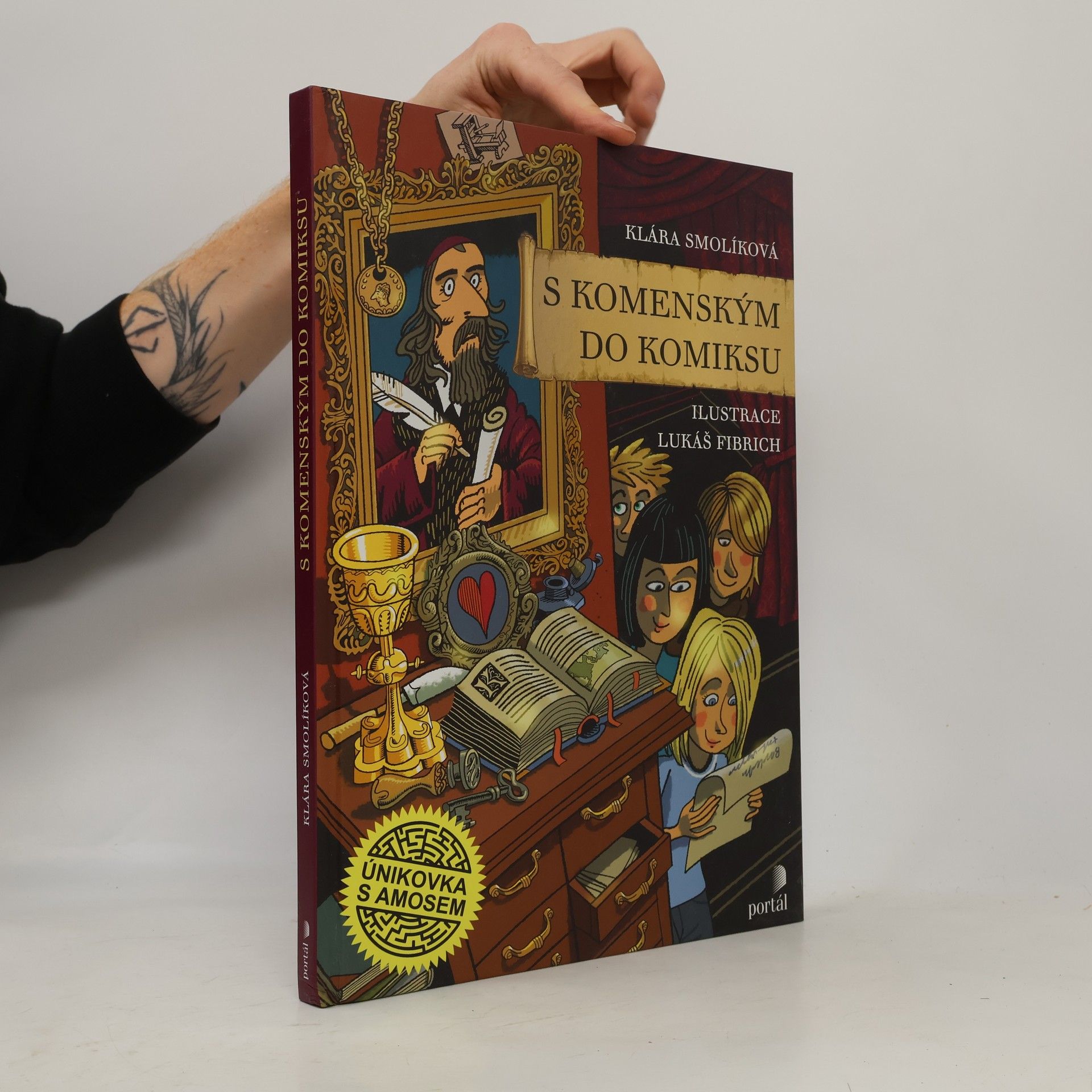 Klára Smolíková S Komenským do komiksu – Únikovka s Amosem