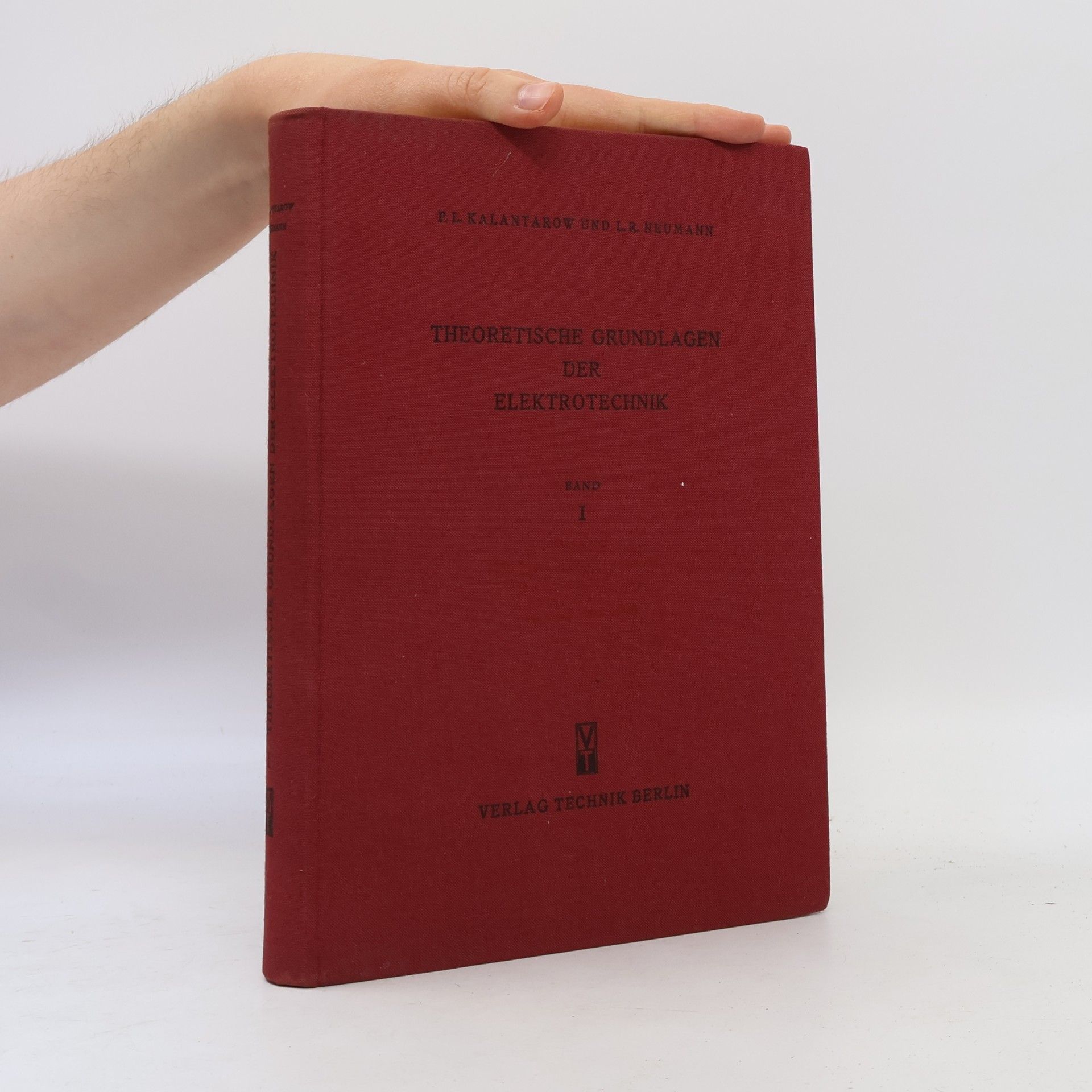 F. L. Kalantarow Theoretische Grundlagen der Elektrotechnik I.