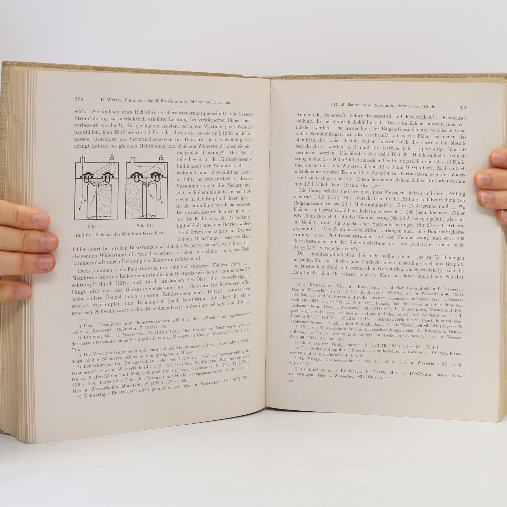 J. Krönert Handbuch der technischen Betriebskontrolle. Band II, Mengenmessungen im Betrieb
