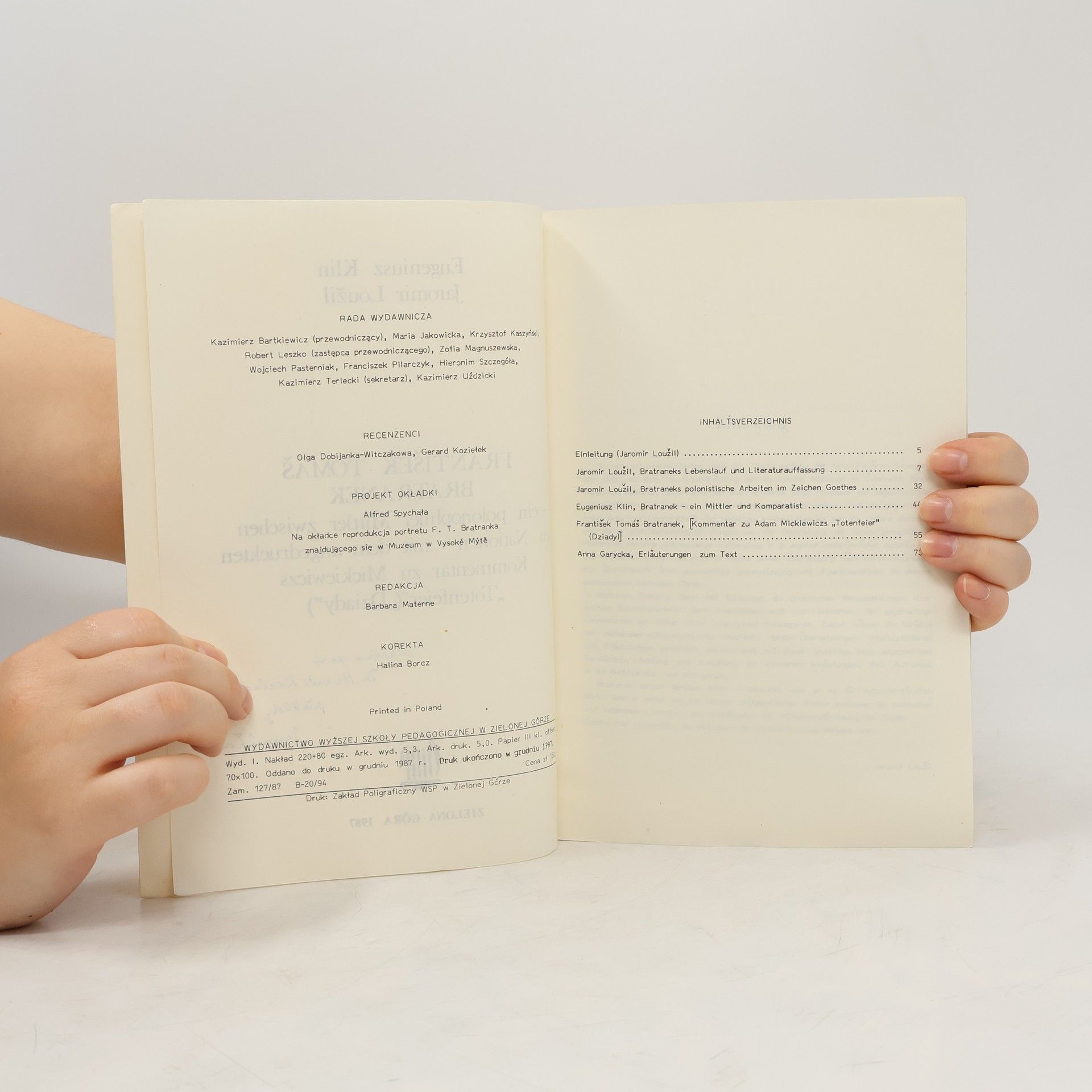Collectif d'auteurs František Tomáš Bratranek