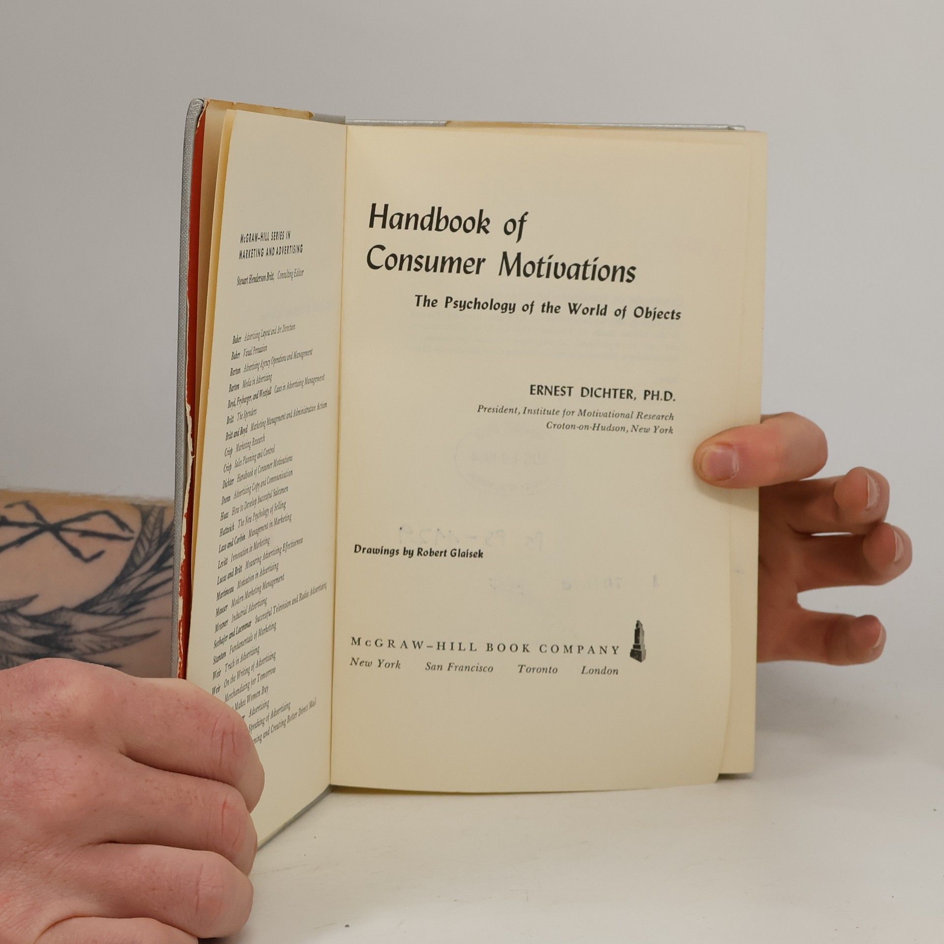 Ernest Dichter Handbook of Consumer Motivations