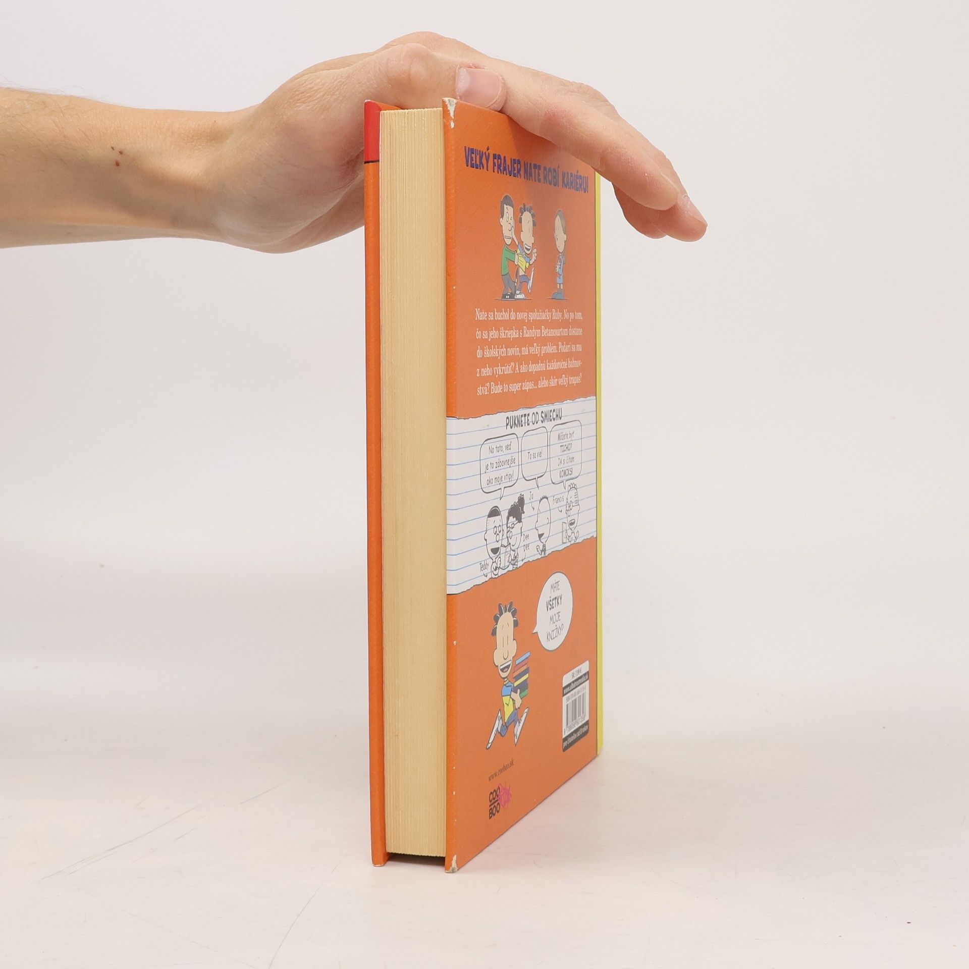 Lincoln Peirce Veľký frajer Nate Robí kariéru