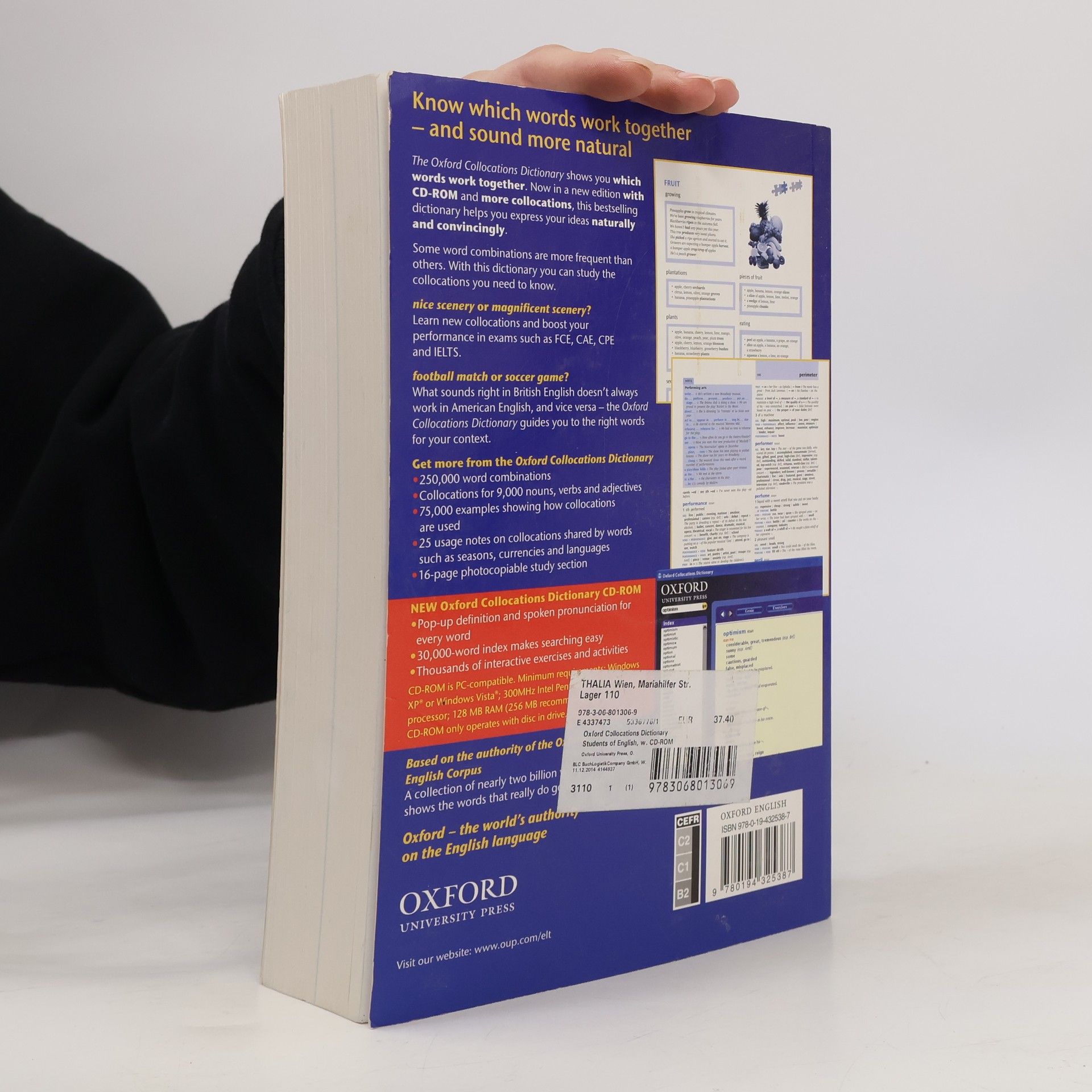 Colin McIntosh Oxford collocations dictionary for students of English