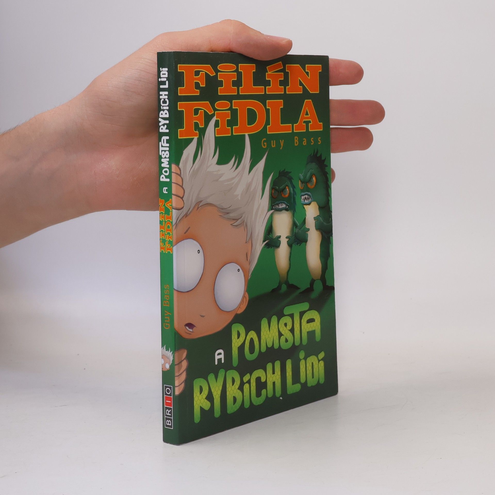 Guy Bass Filín Fidla a pomsta rybích lidí