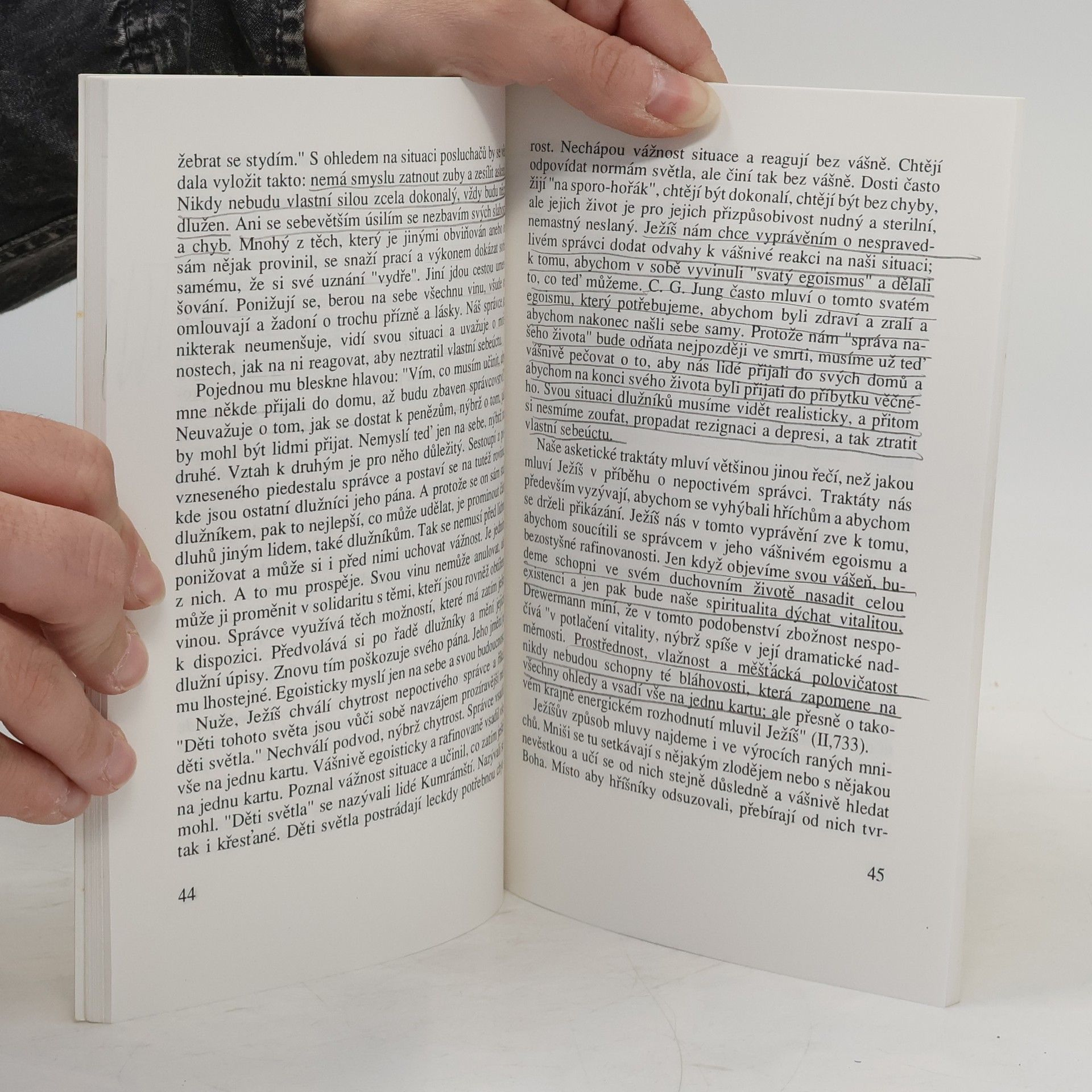 Anselm Grün Hlubinně psychologický výklad Písma