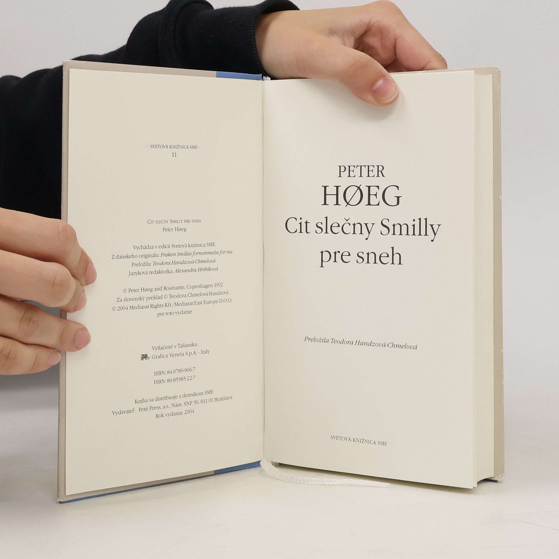 Peter Høeg Cit slečny Smilly pre sneh