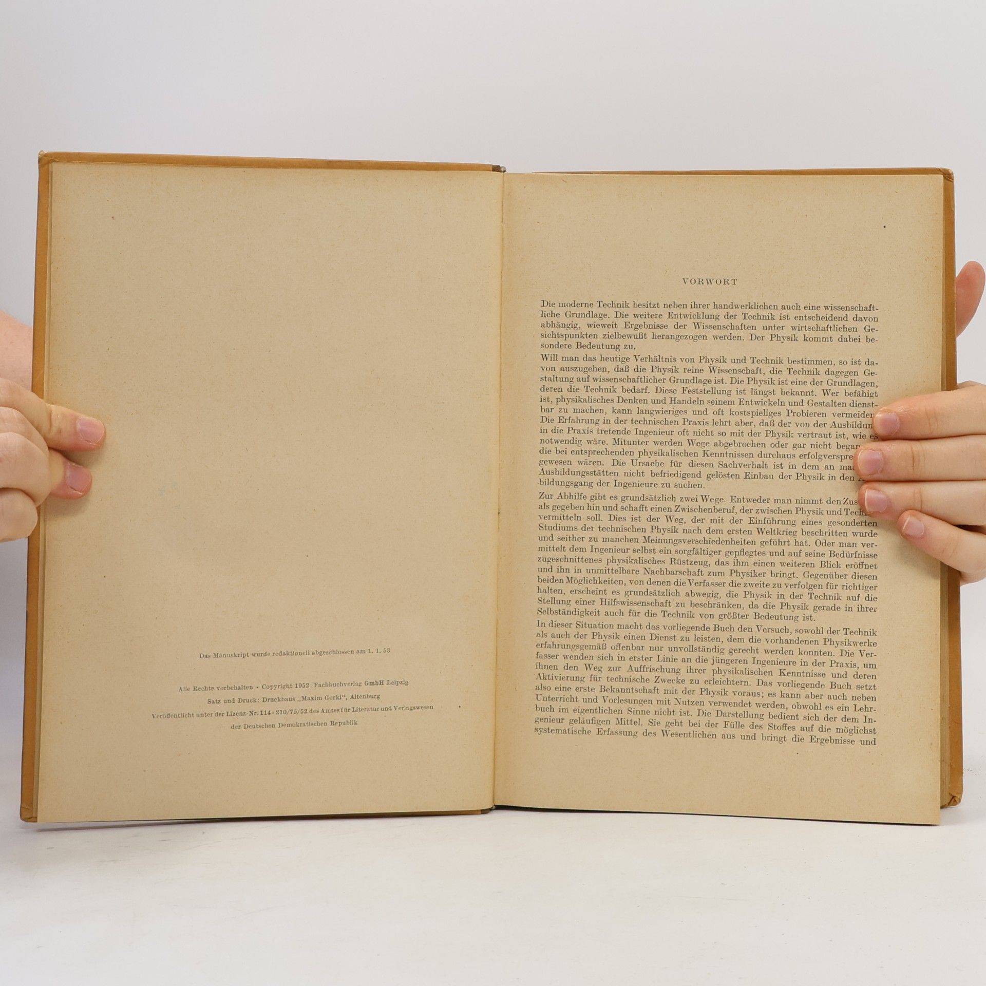 Autores varios Das physikalische Rüstzeug des Ingenieurs