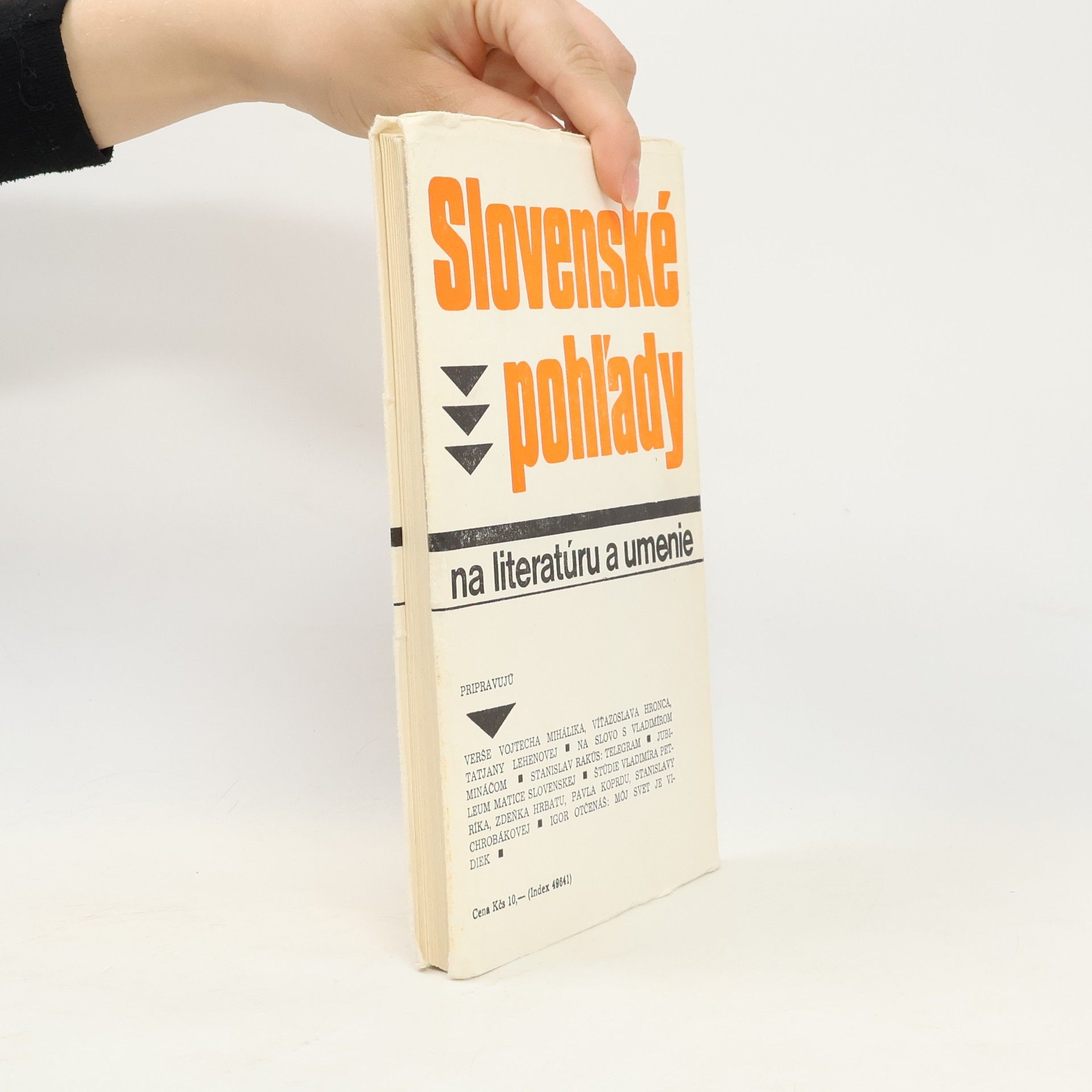 Collectif d'auteurs Slovenské pohľady na literatúru a umenie 7/1988