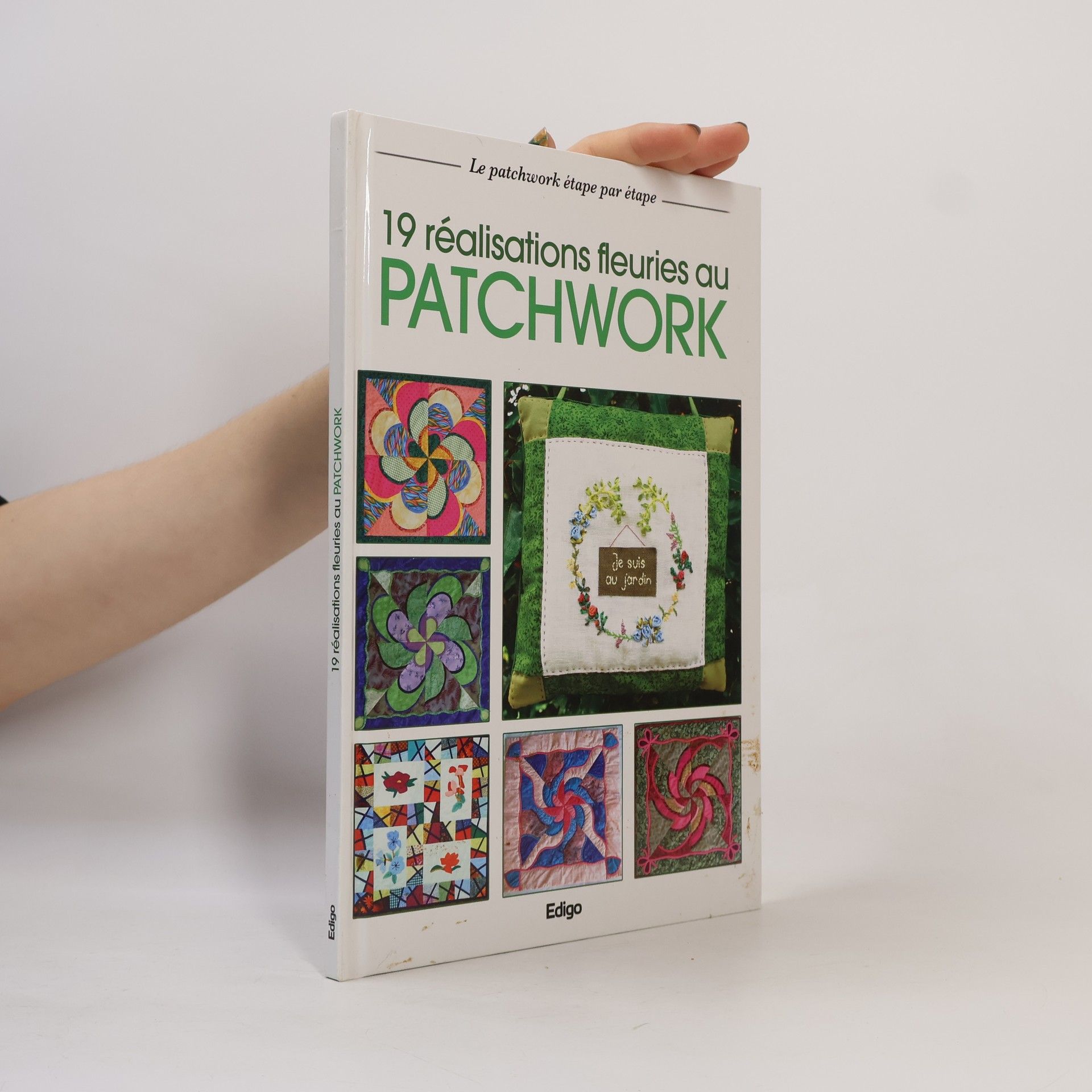 Collectif 19 réalisations fleuries au patchwork