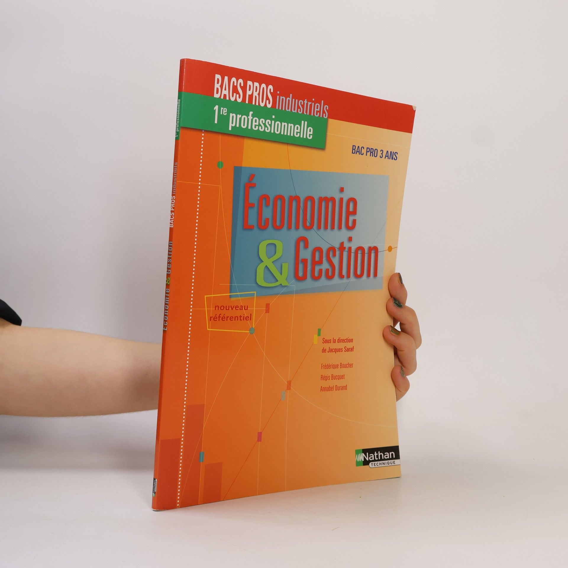 Régis Bucquet Économie et Gestion 1re Bac Pro Industriel Élève 2010