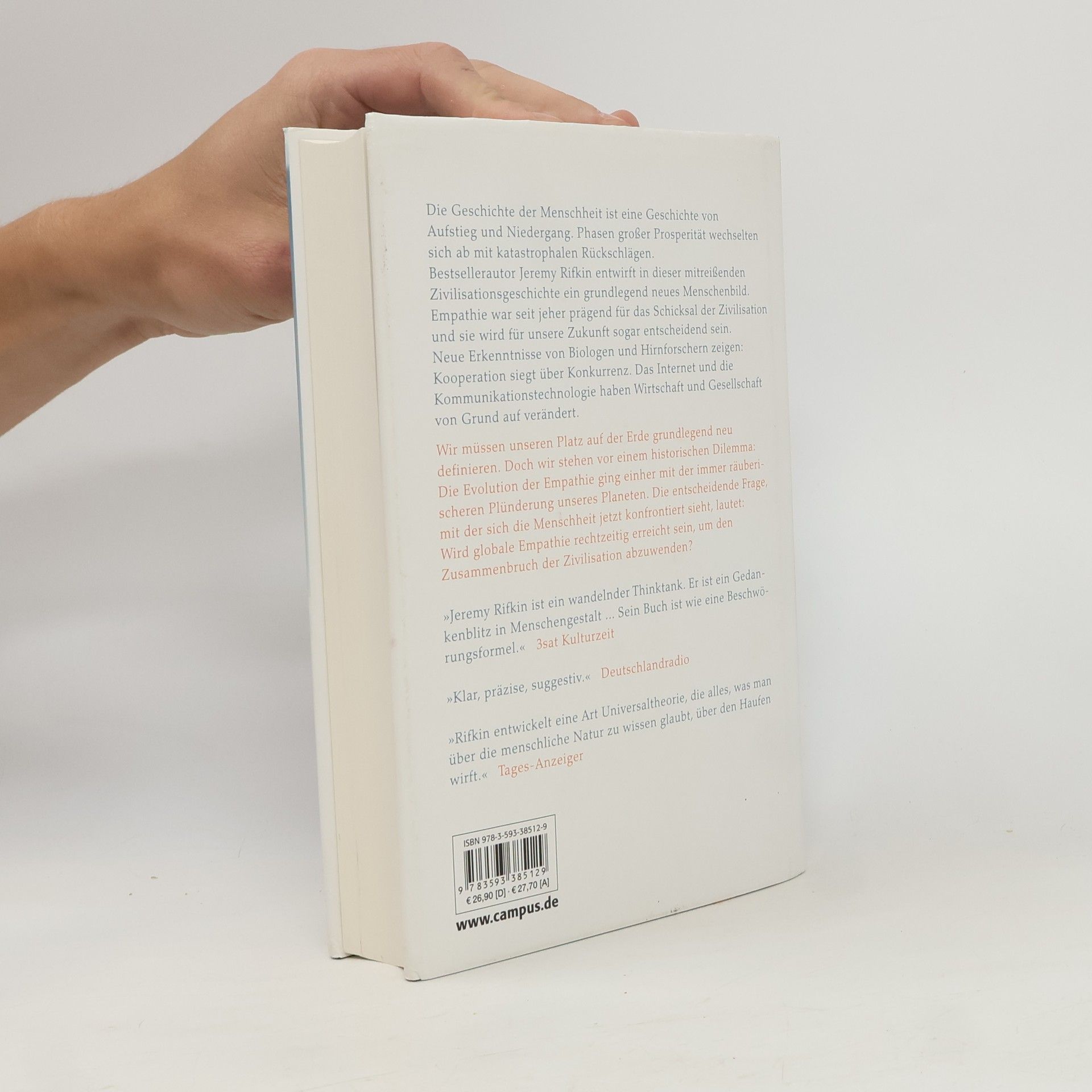Jeremy Rifkin Die empathische Zivilisation