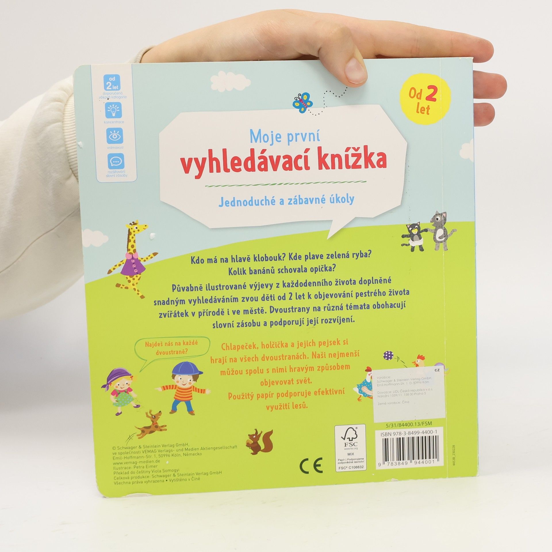 Autorenkollektiv Moja prvá kniha na veselé hľadanie