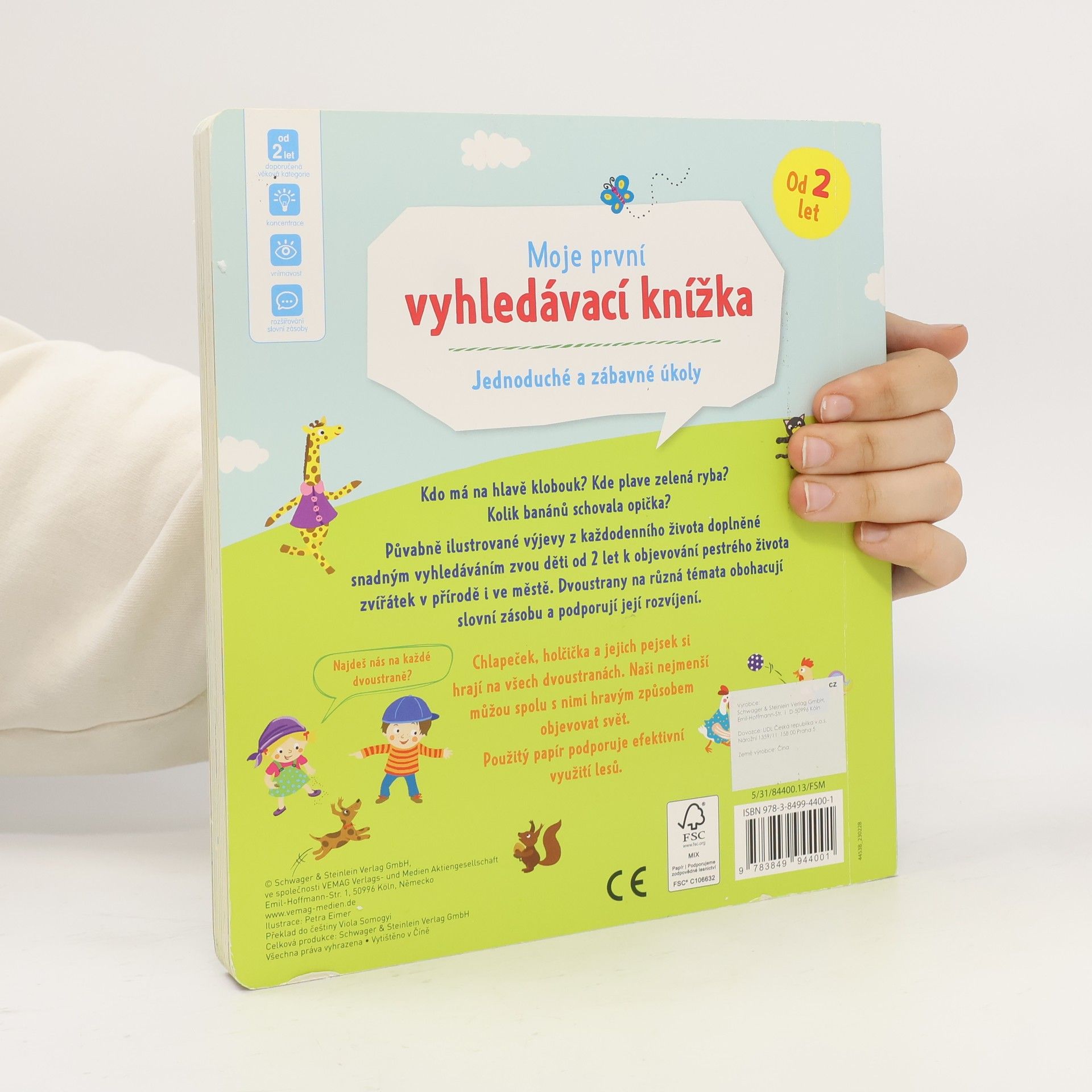 Autorenkollektiv Moja prvá kniha na veselé hľadanie