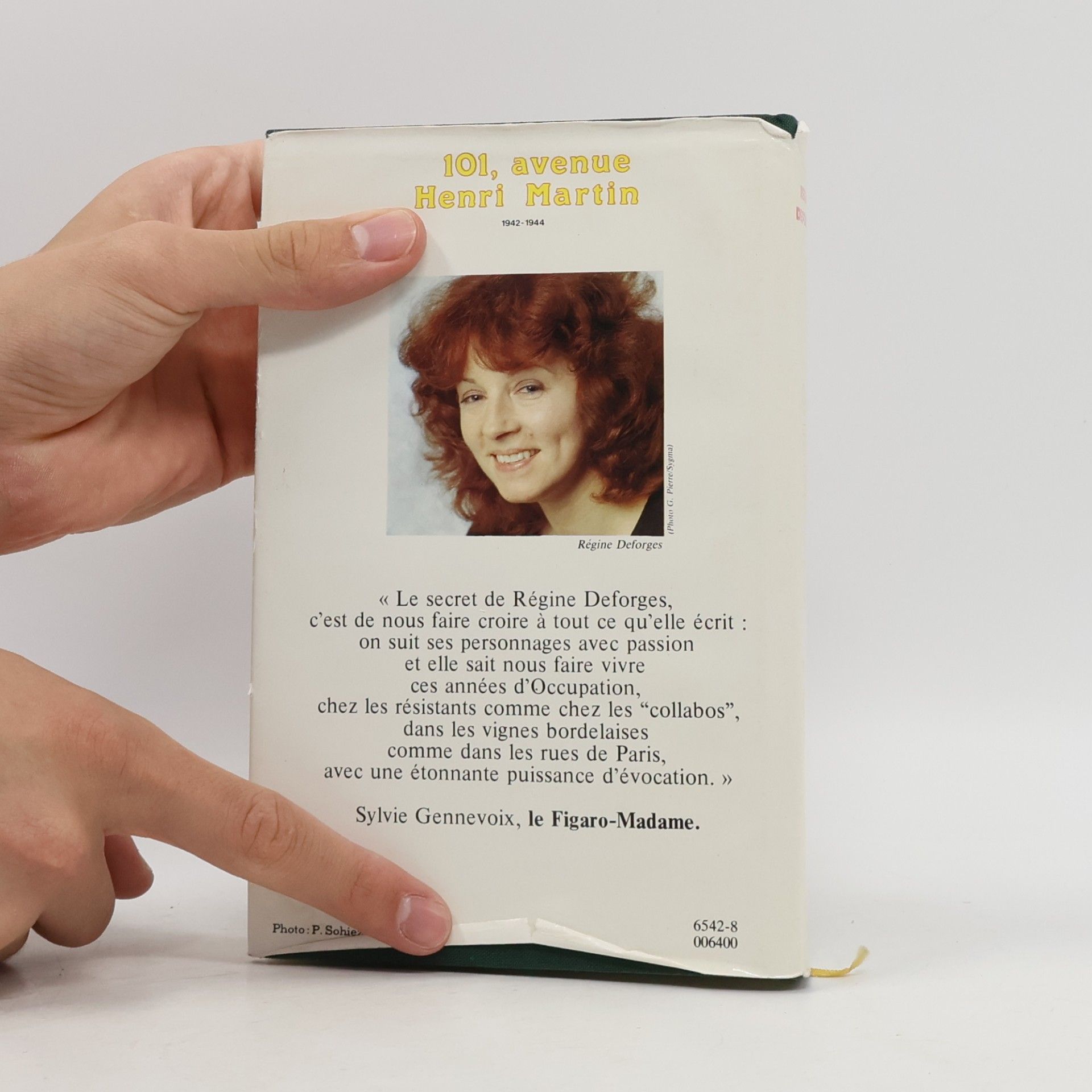 Régine Deforges 101, avenue Henri-Martin