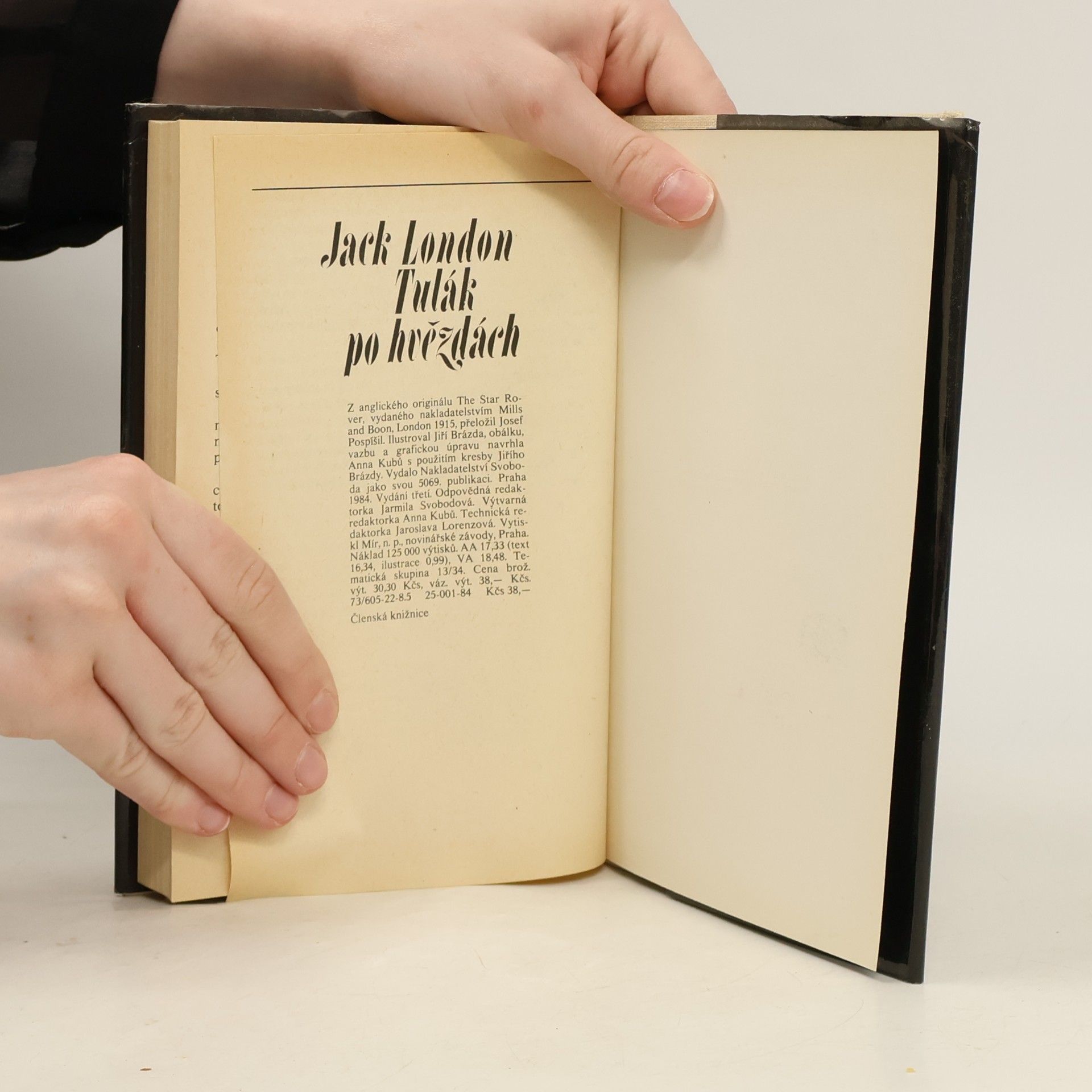 Jack London Tulák po hvězdách