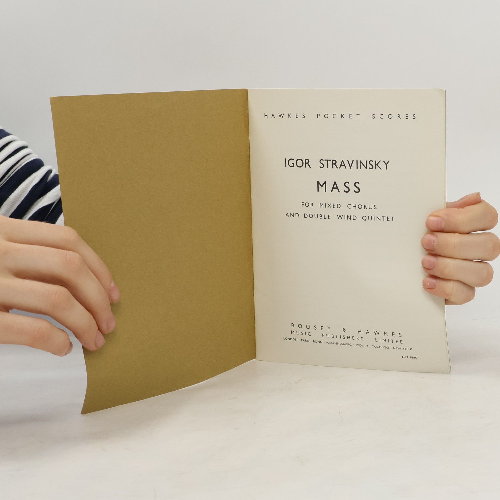 Igor Stravinsky Mass