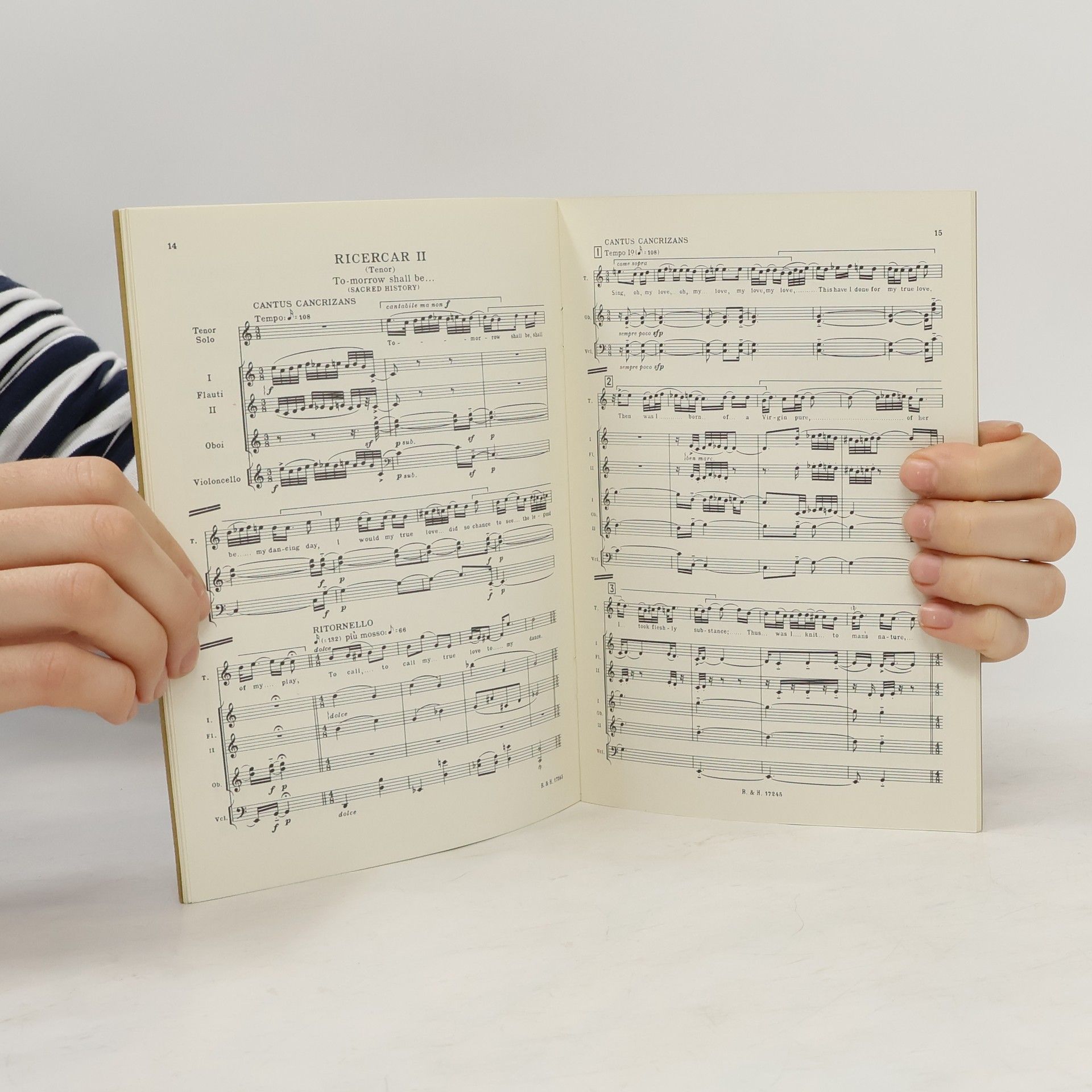 Igor Stravinsky Cantata