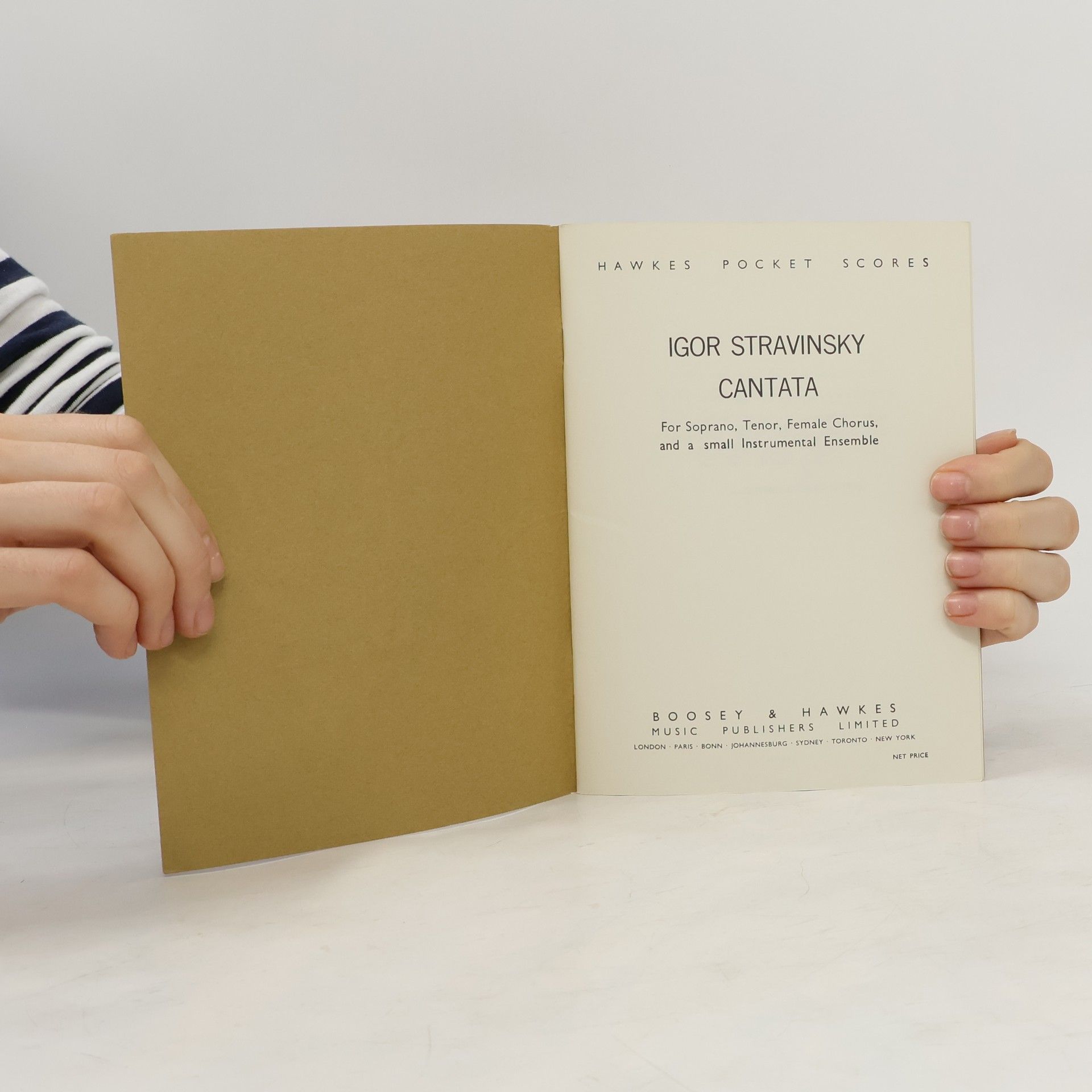 Igor Stravinsky Cantata