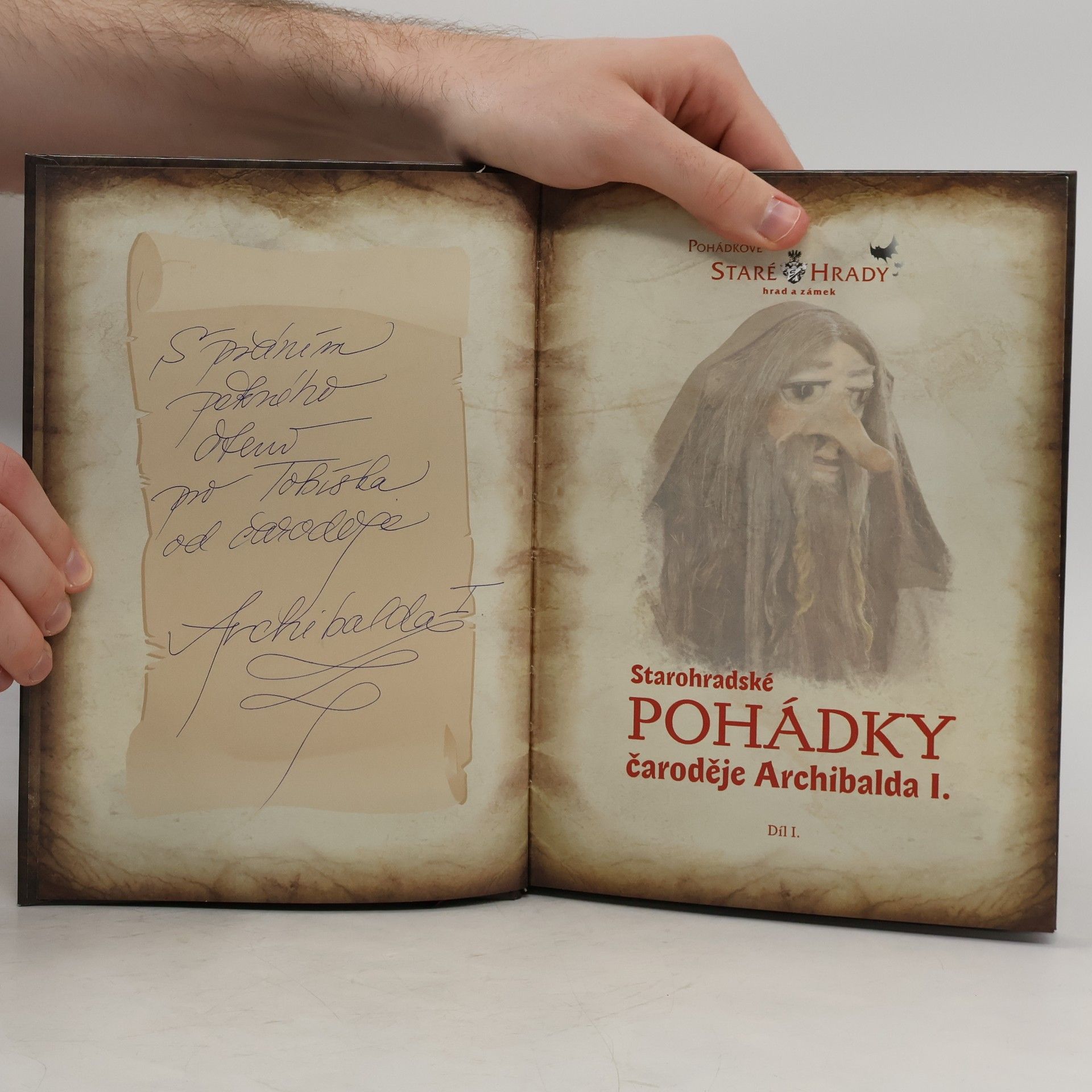 Rudolf Suk Starohradské pohádky čaroděje Archibalda I. Díl I.