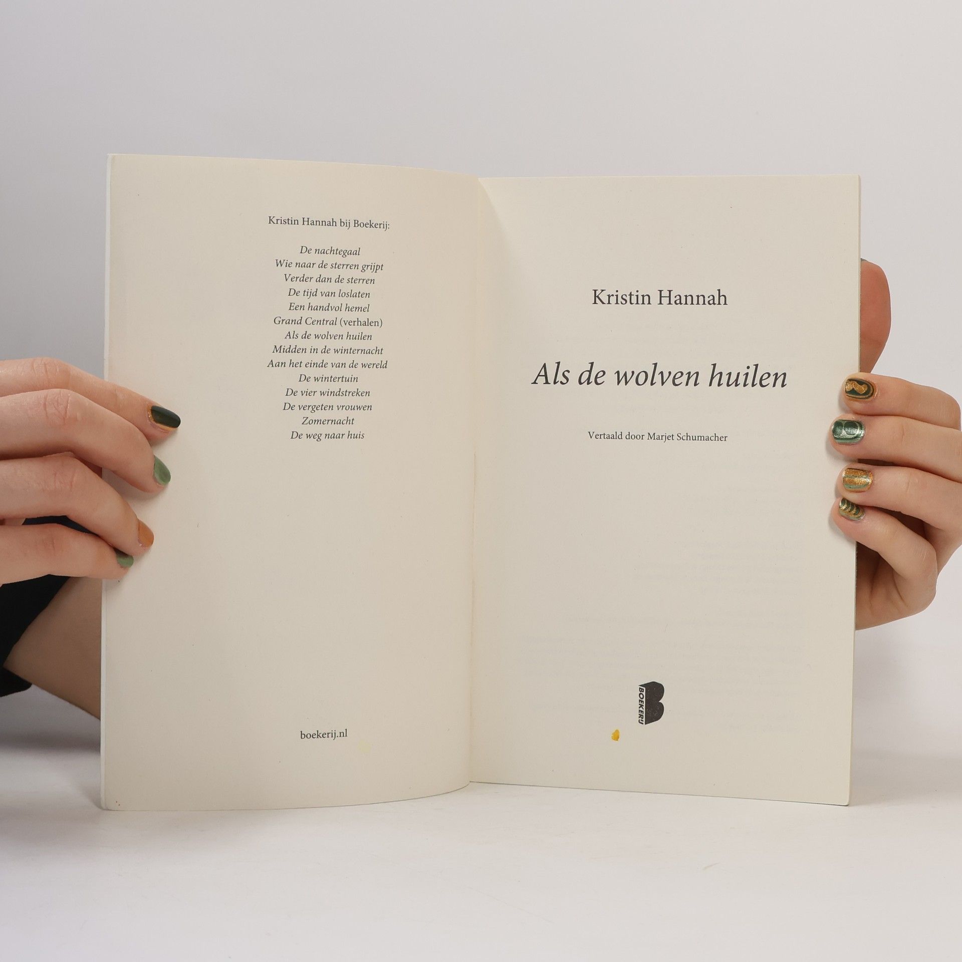 Kristin Hannah Als de wolven huilen