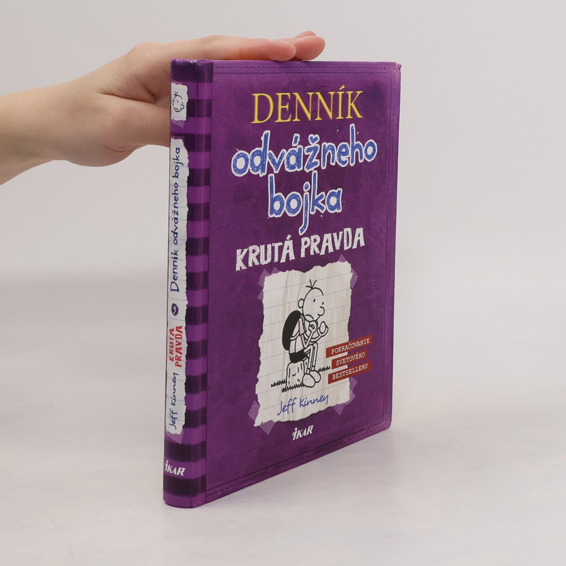 Jeff Kinney Denník odvážneho bojka 5. Krutá pravda