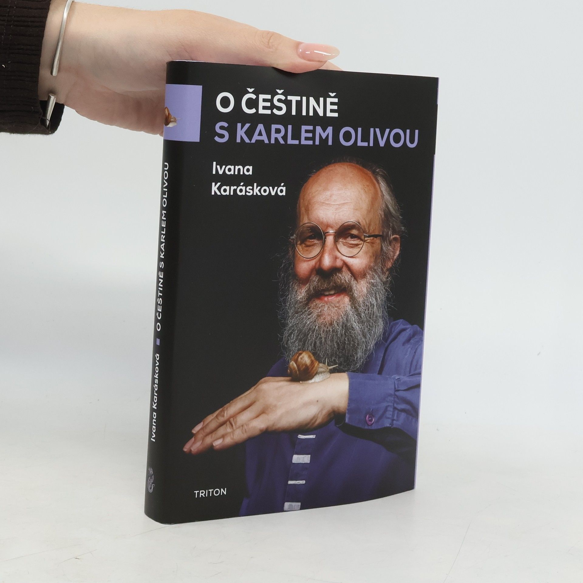 Ivana Karásková O češtině s Karlem Olivou