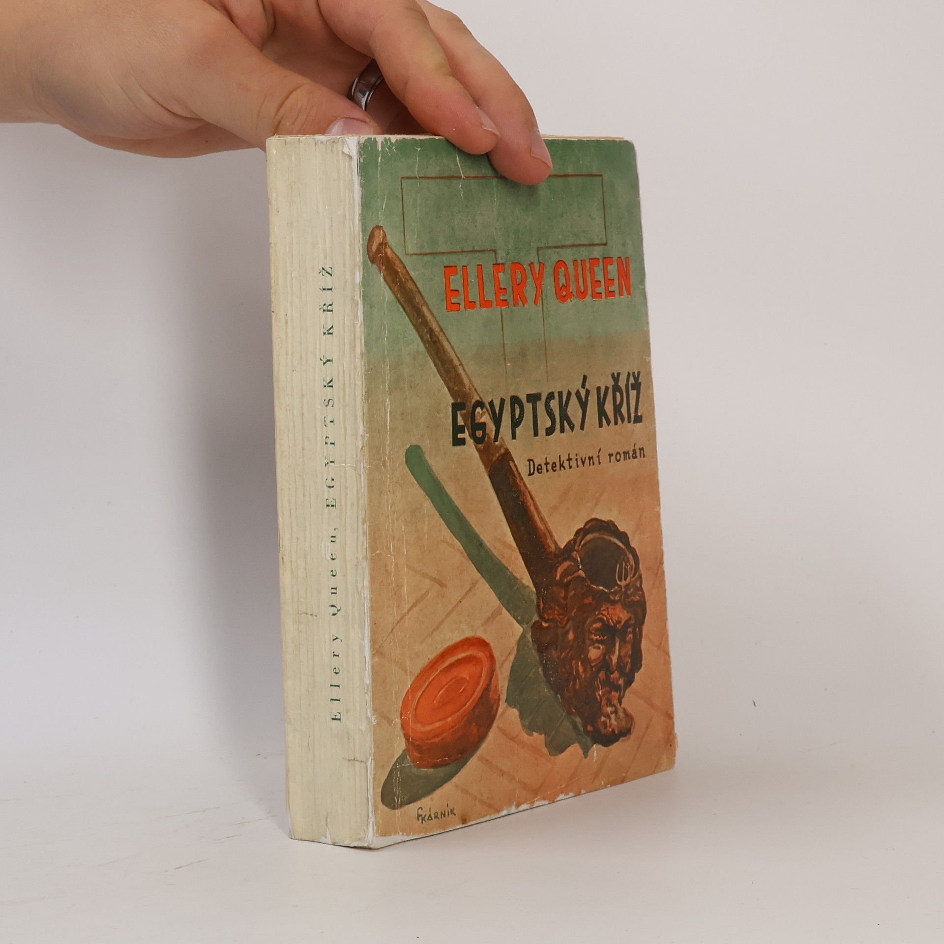 Ellery Queen Egyptský kříž