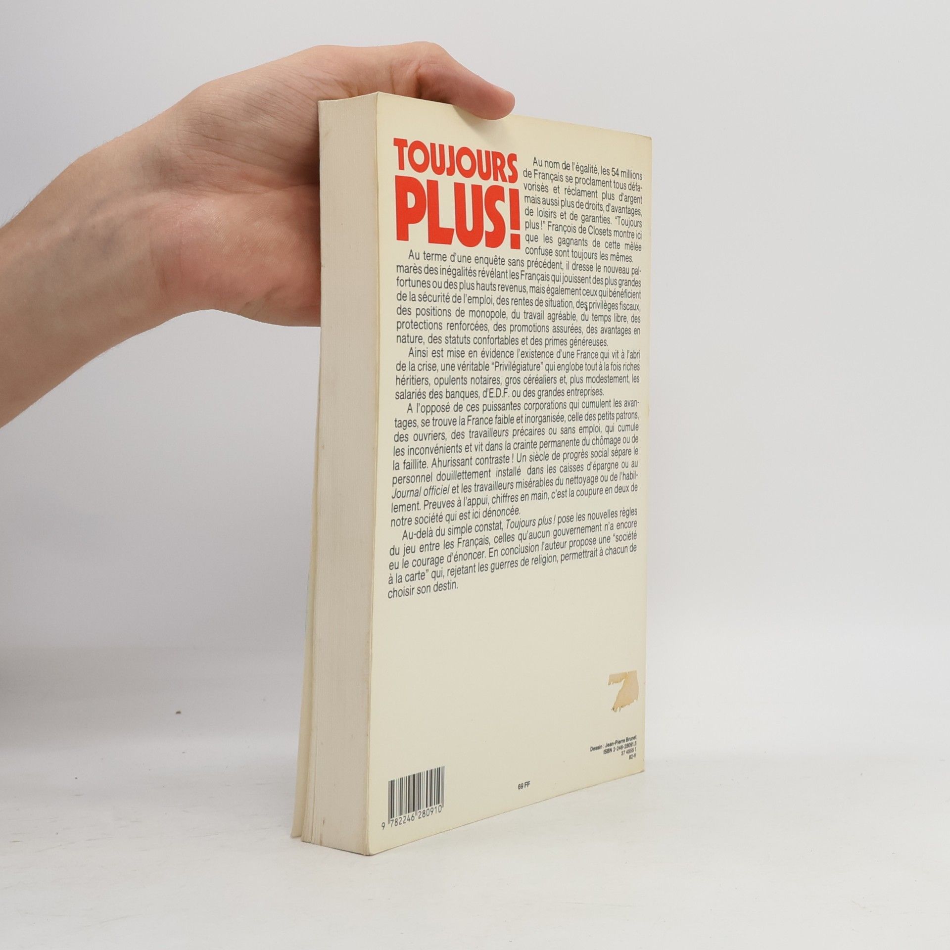 François de Closets Toujours plus!