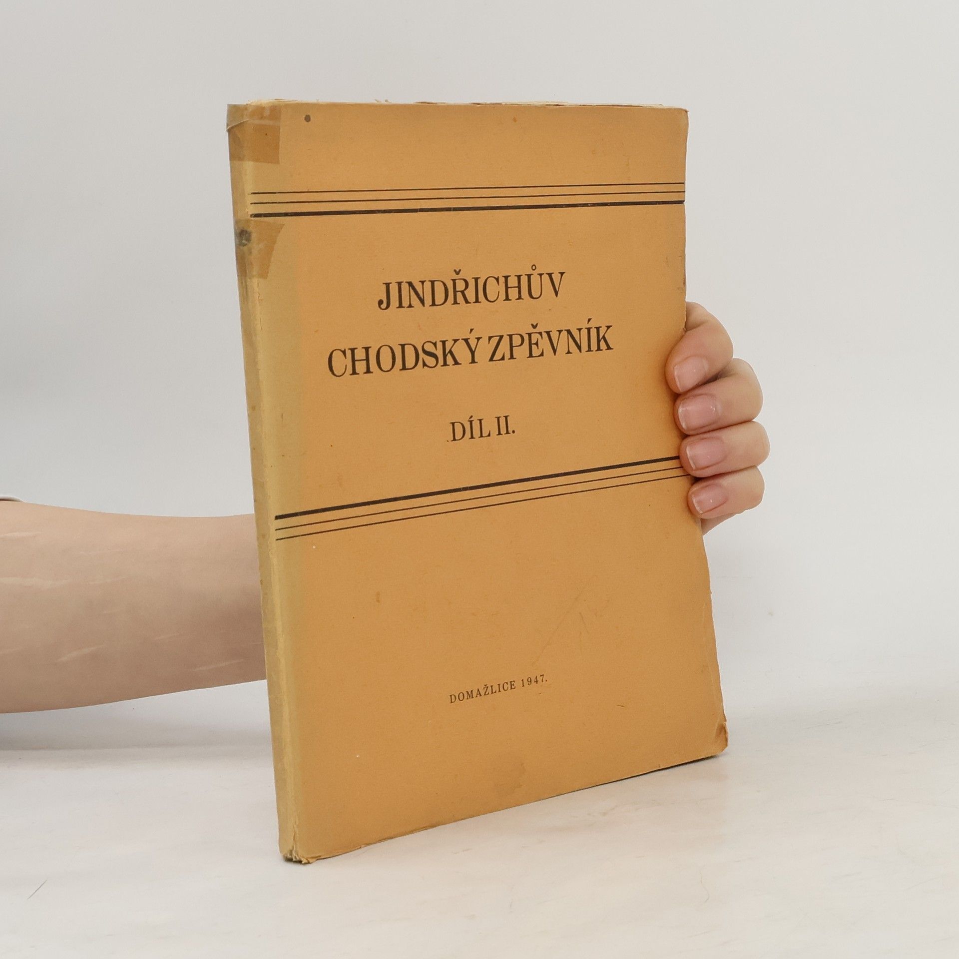 Jindřich Jindřich Jindřichův chodský zpěvník II.