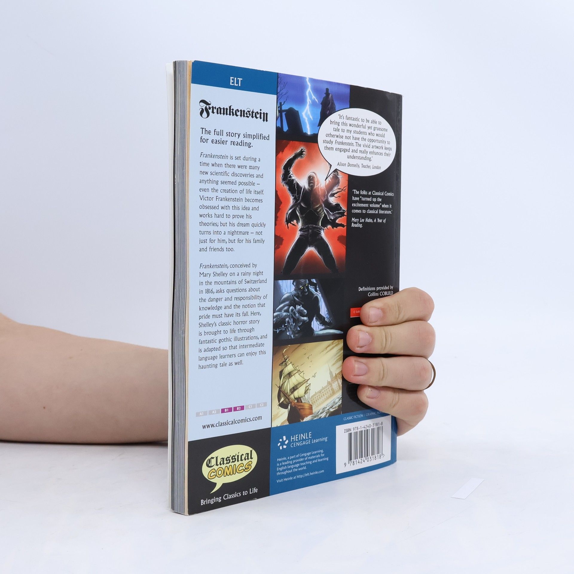 Jason Cobley Frankenstein: The ELT graphic novel