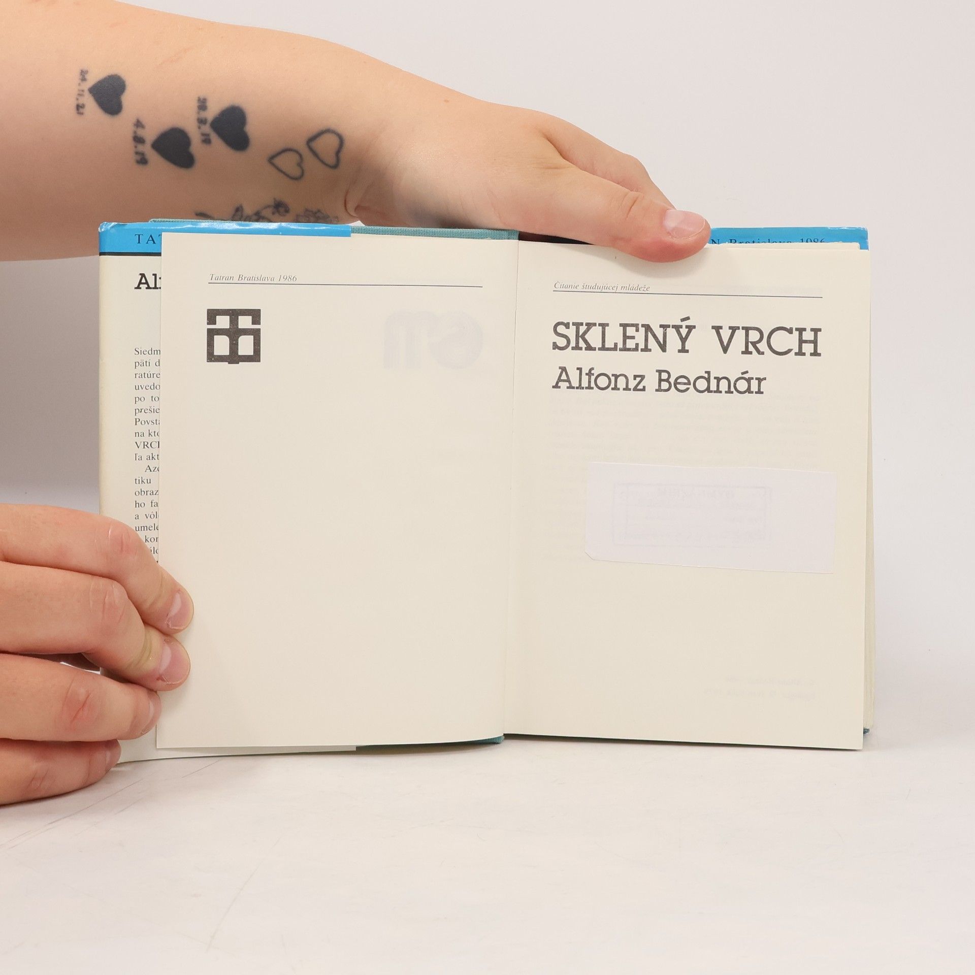 Alfonz Bednár Sklený vrch