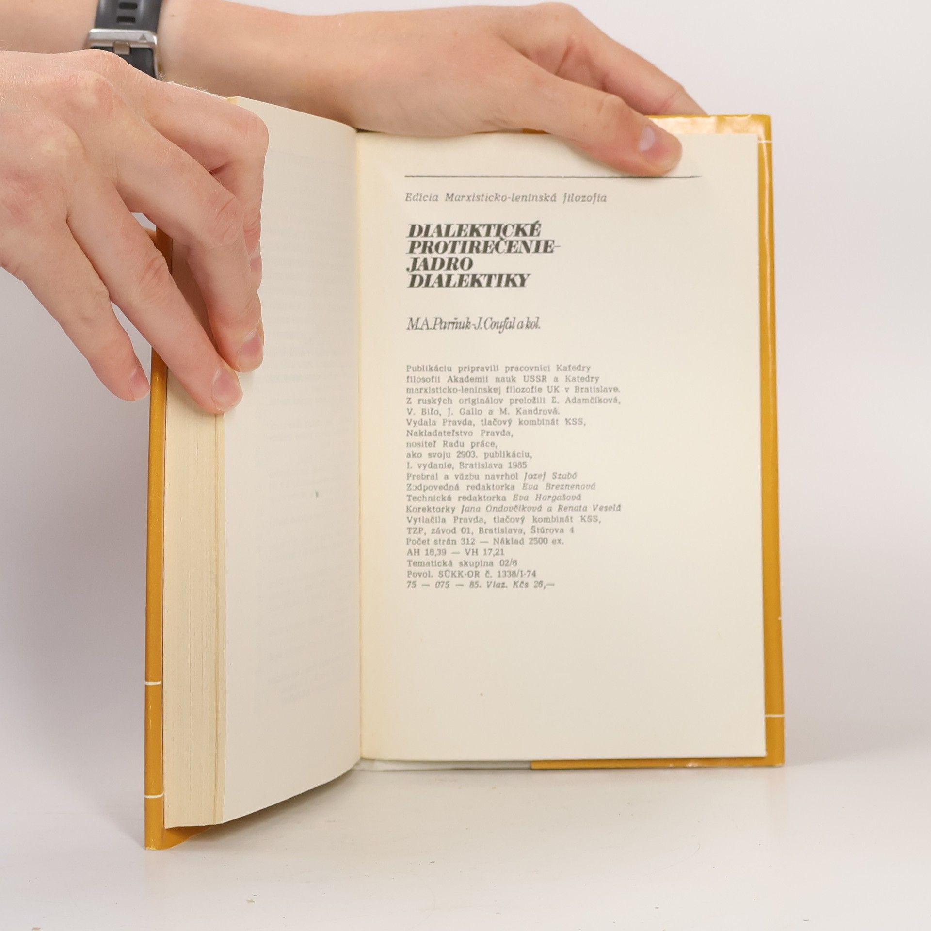 Autores varios Dialektické protirečenie jadro dialektiky