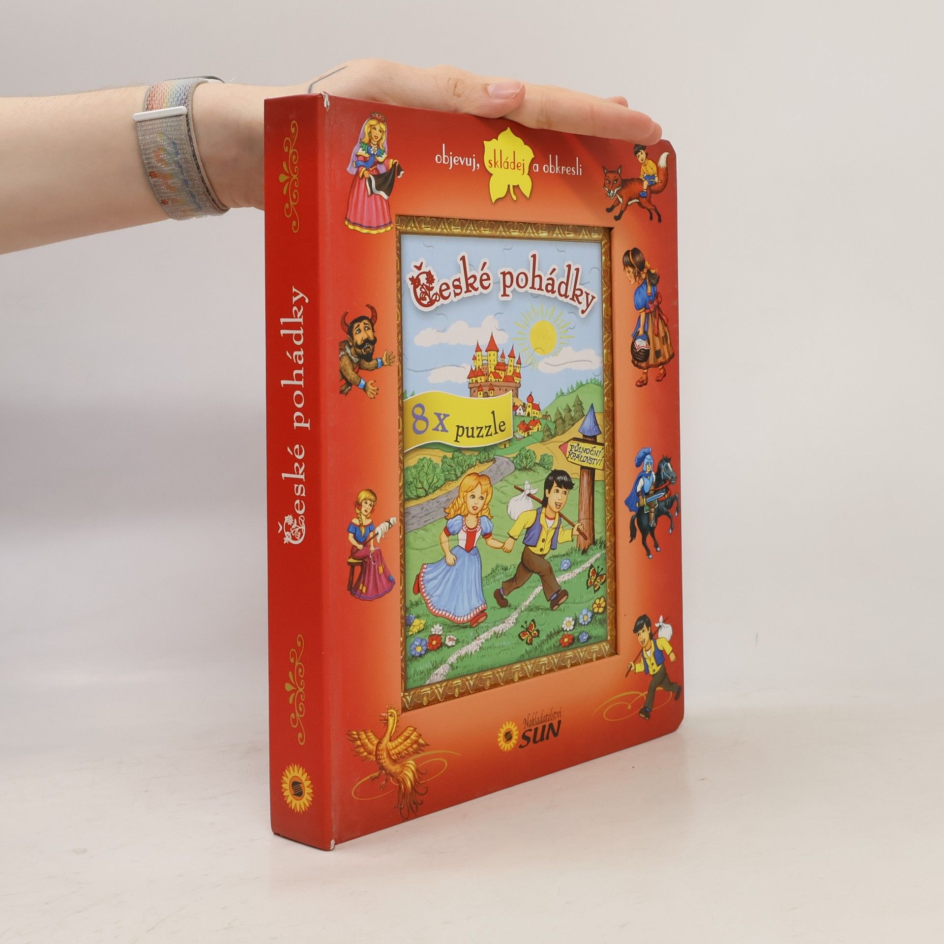Alexandra Niklíčková České pohádky : 8x puzzle