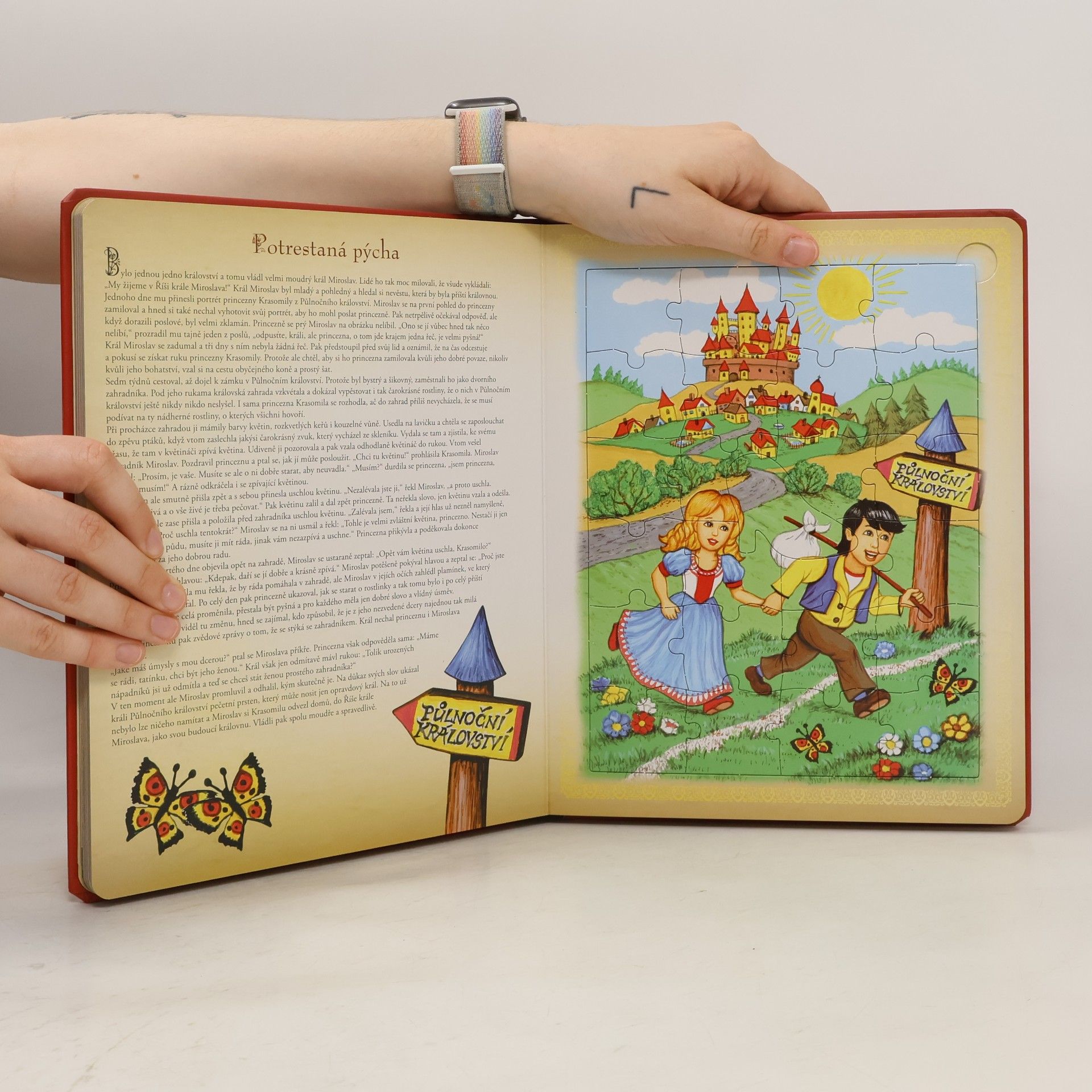 Alexandra Niklíčková České pohádky : 8x puzzle