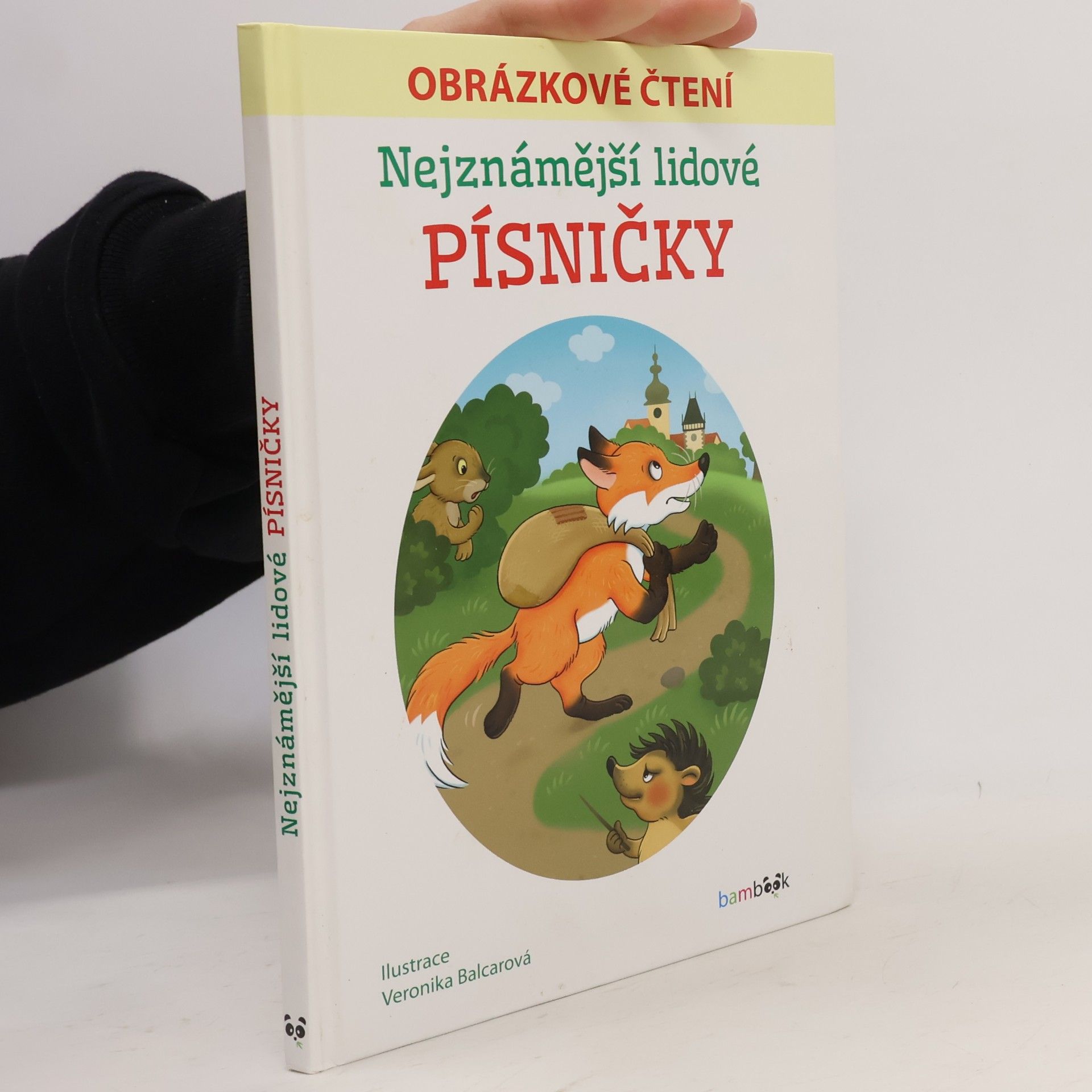 Veronika Balcarová Obrázkové čtení - Nejznámější lidové písničky