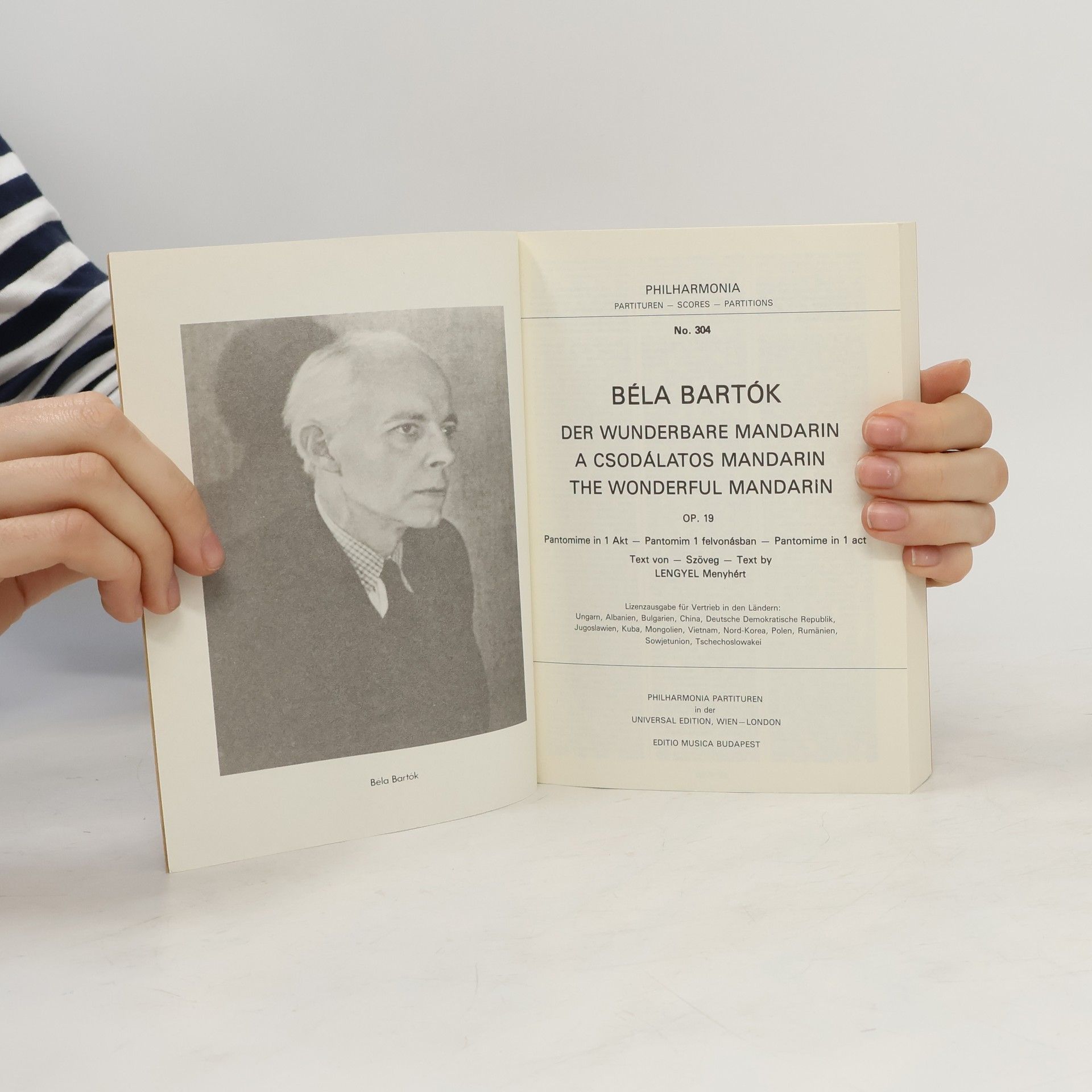 Béla Bartók Musik für Saiteninstrumente, Schlagzeug und Celesta