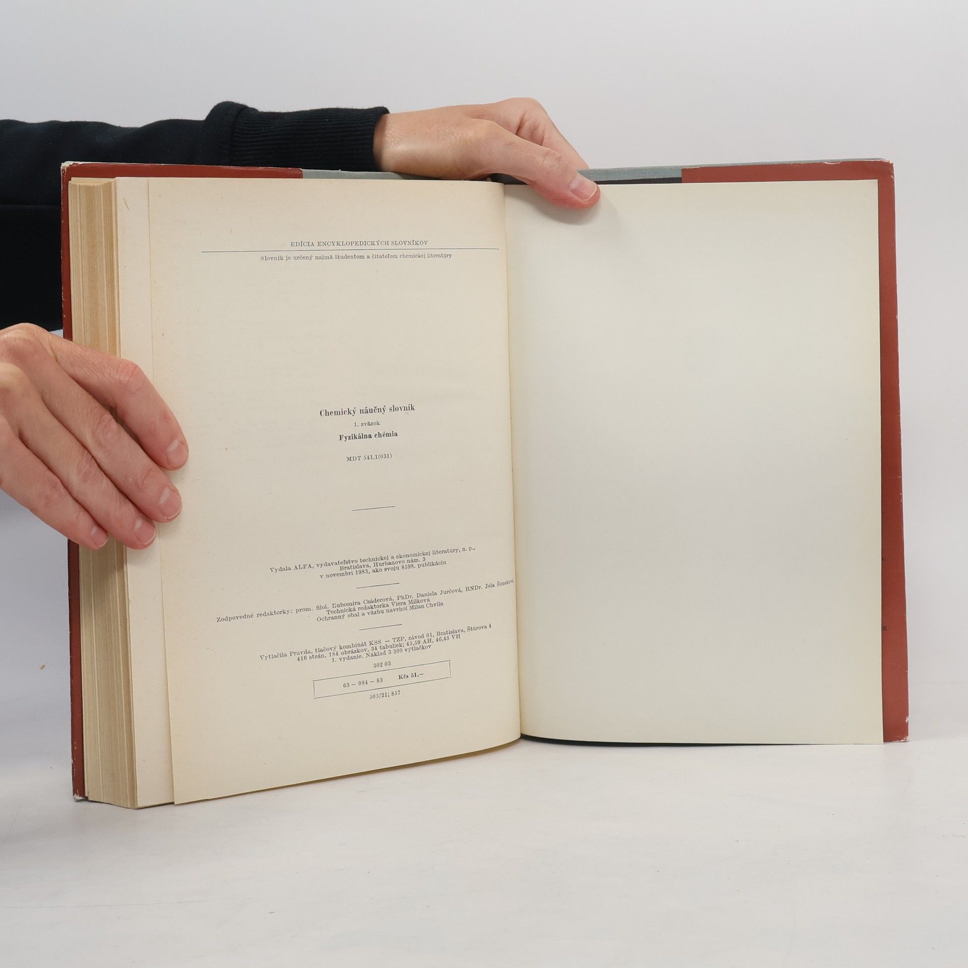 Autores varios Chemický náučný slovník 1 A-Z