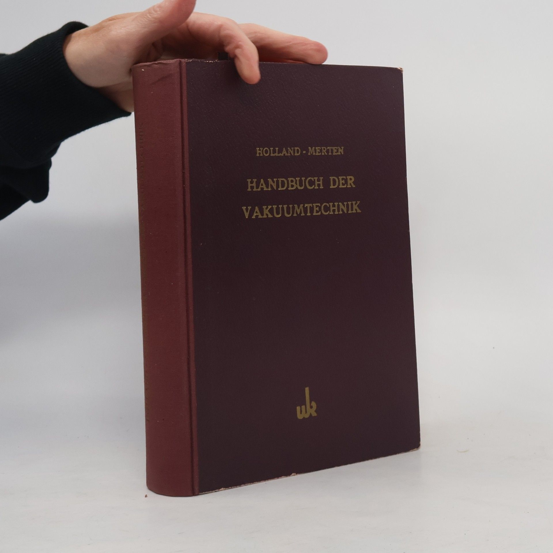 Holland Merten Handbuch der Vakuumtechnik