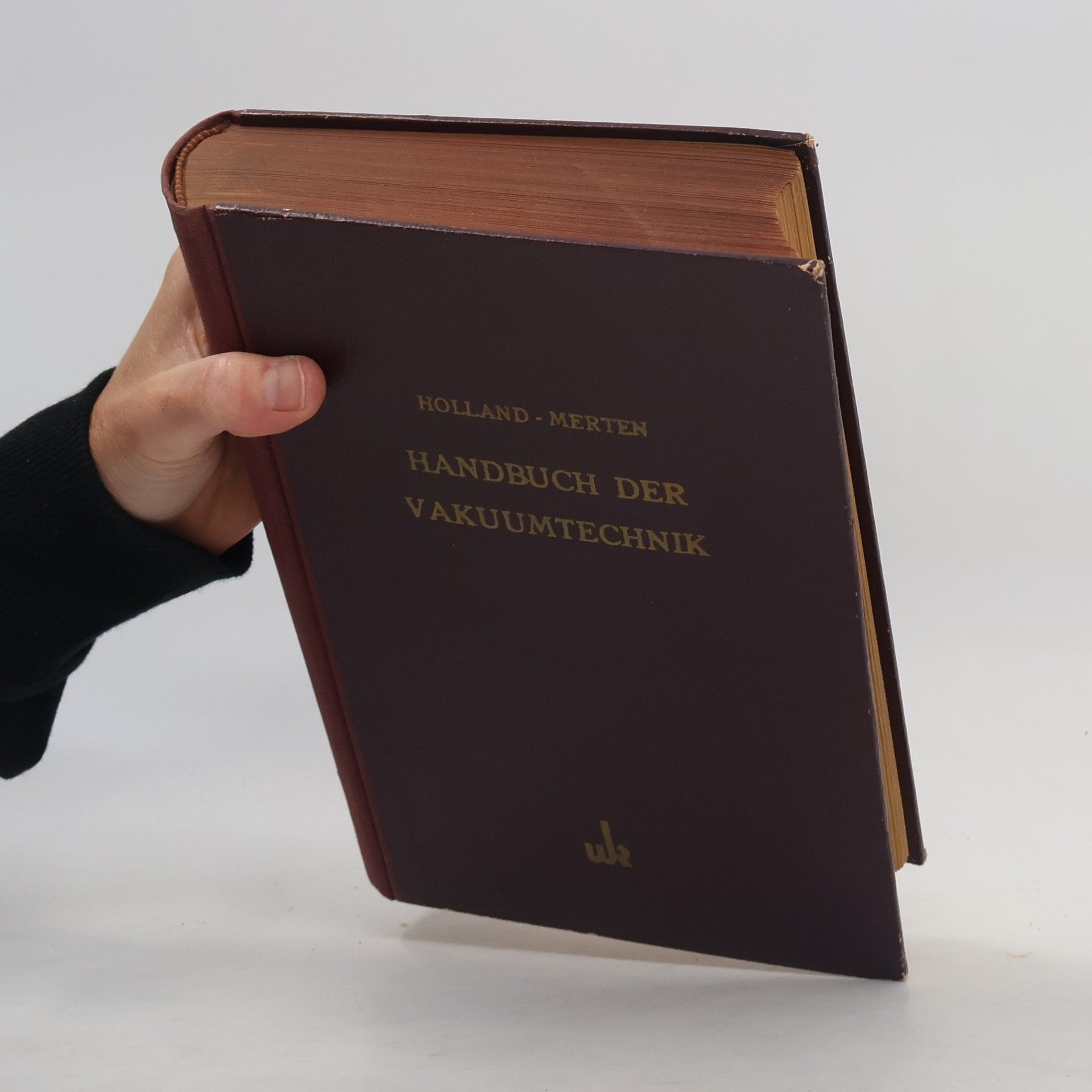 Holland Merten Handbuch der Vakuumtechnik