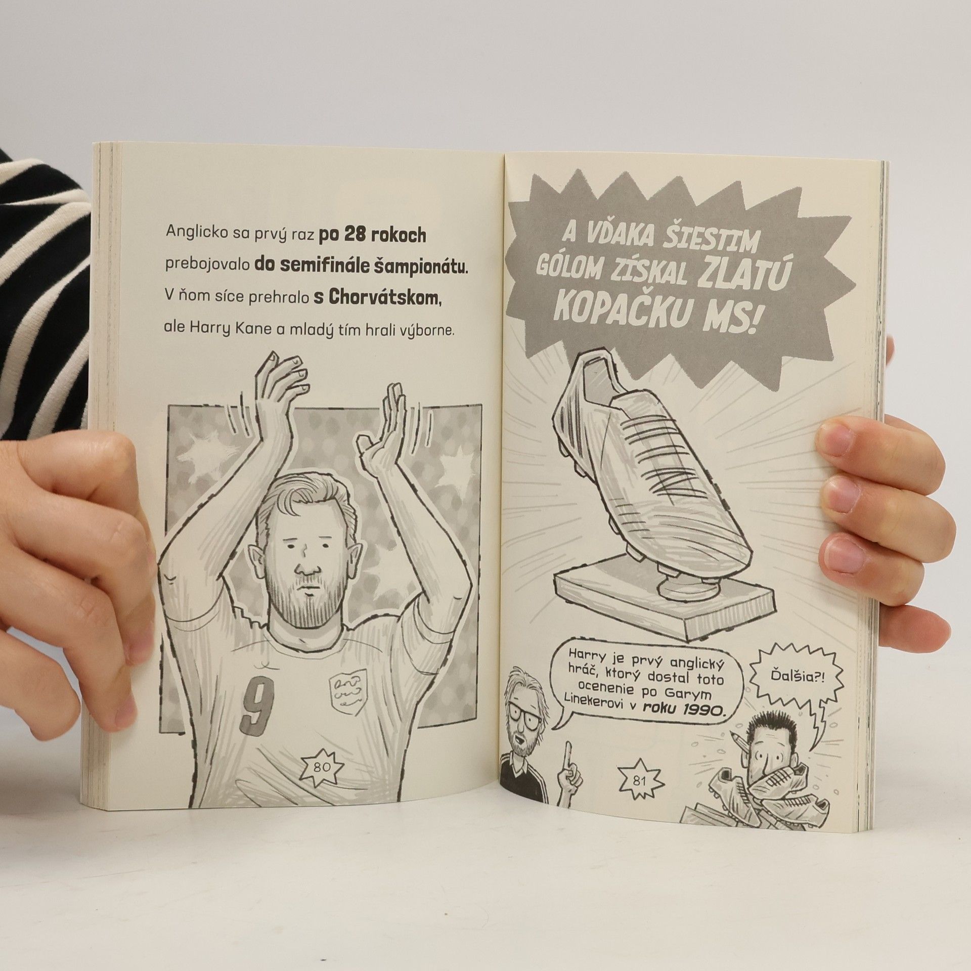 Simon Mugford Futbalové superhvězdy. Kane válí - Fakty, príbehy, čísla