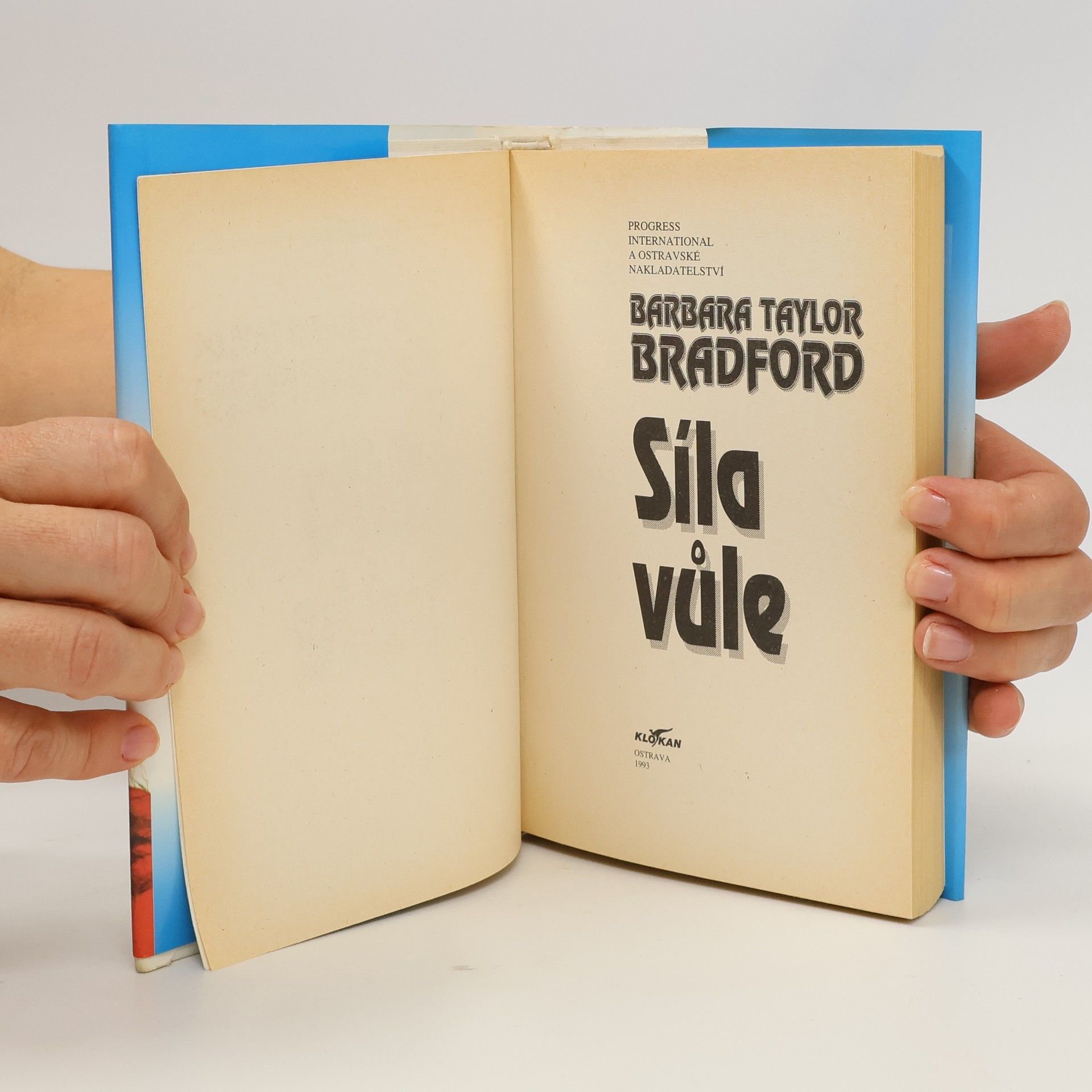 Barbara Taylor Bradford Síla vůle